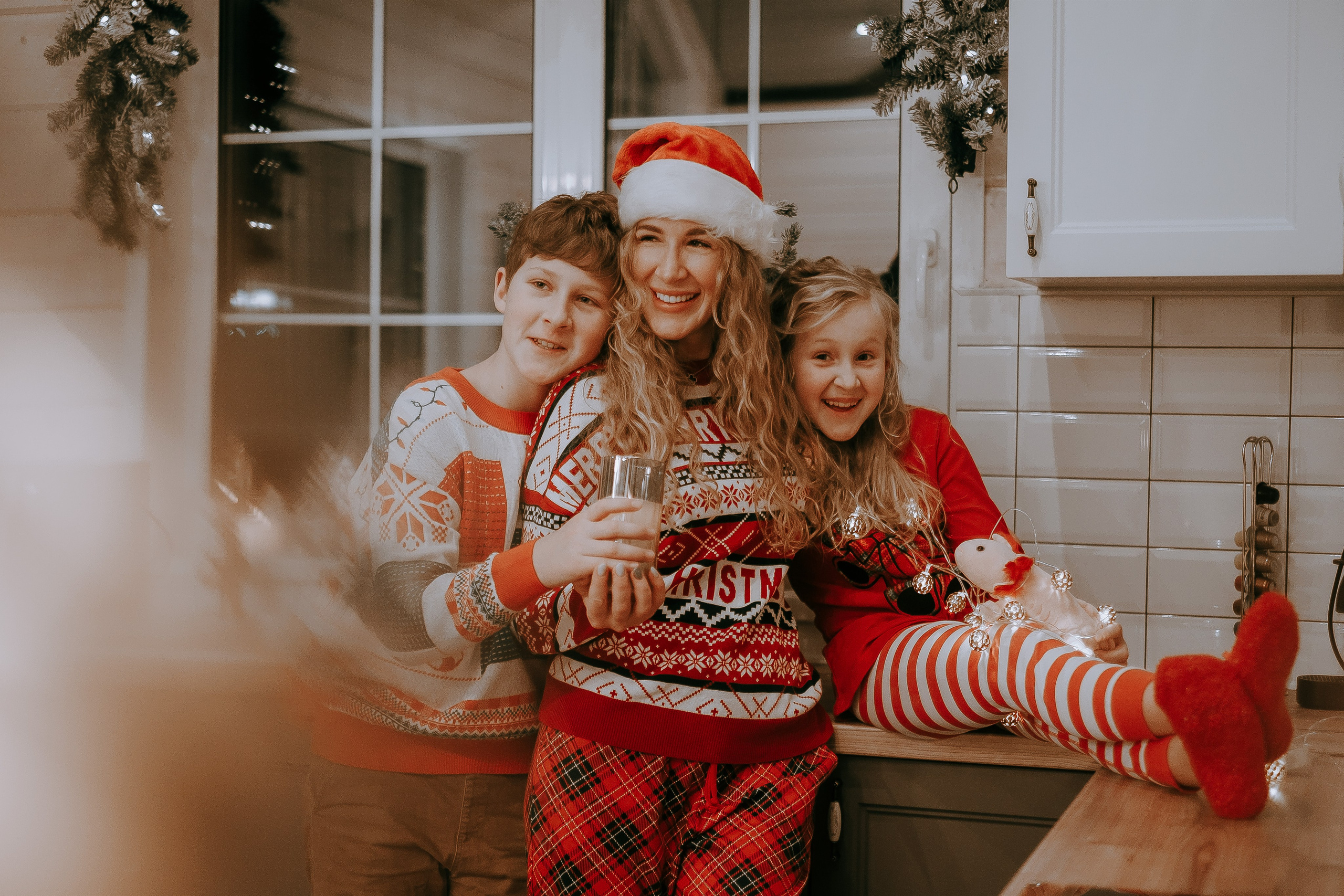 Семья в новый год. Фотограф Мария Хлебникова Санкт-Петербург Москва