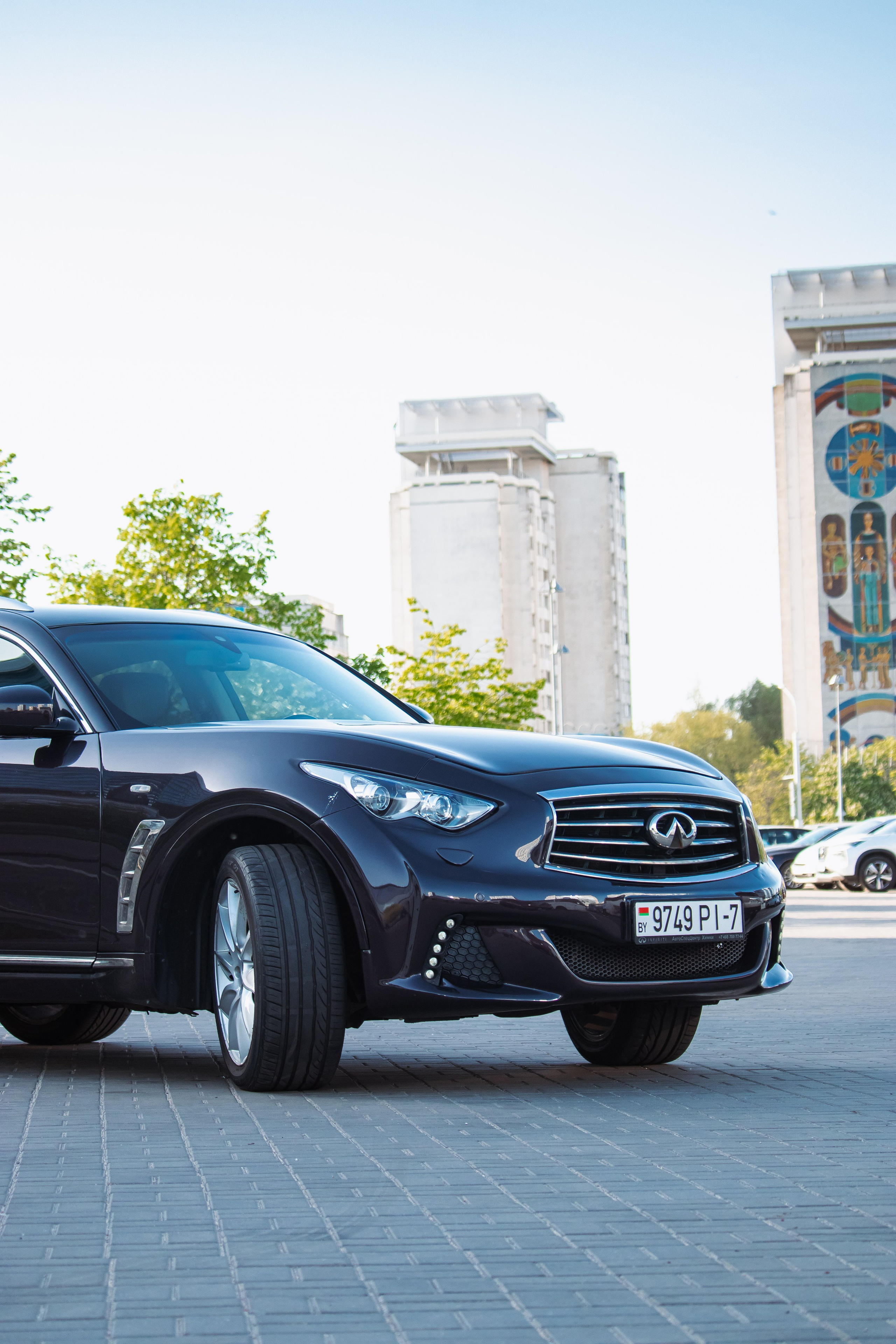 Infiniti QX70. Репортажный фотограф Минск ❘ Костецкий Илья ❘ Беларусь
