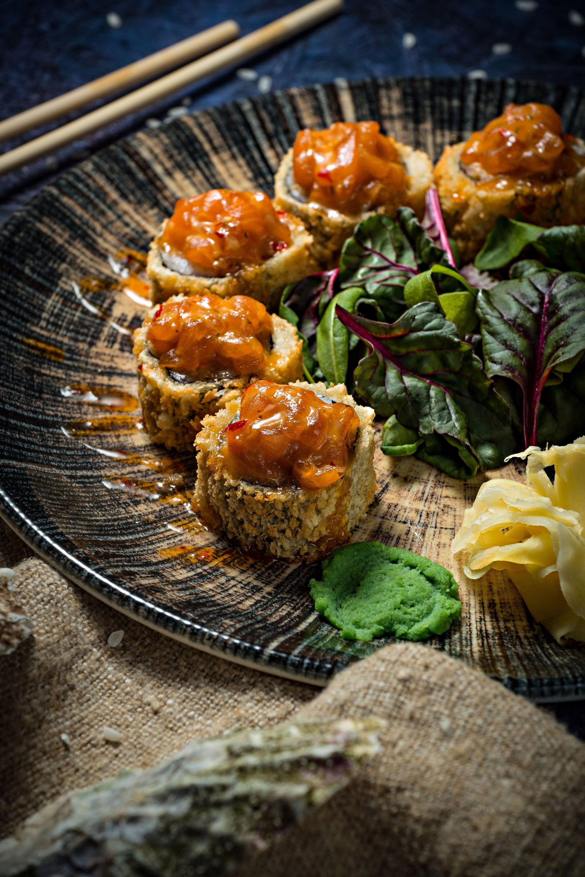 Азия и роллы. Фуд-фотограф Алексей Филинов