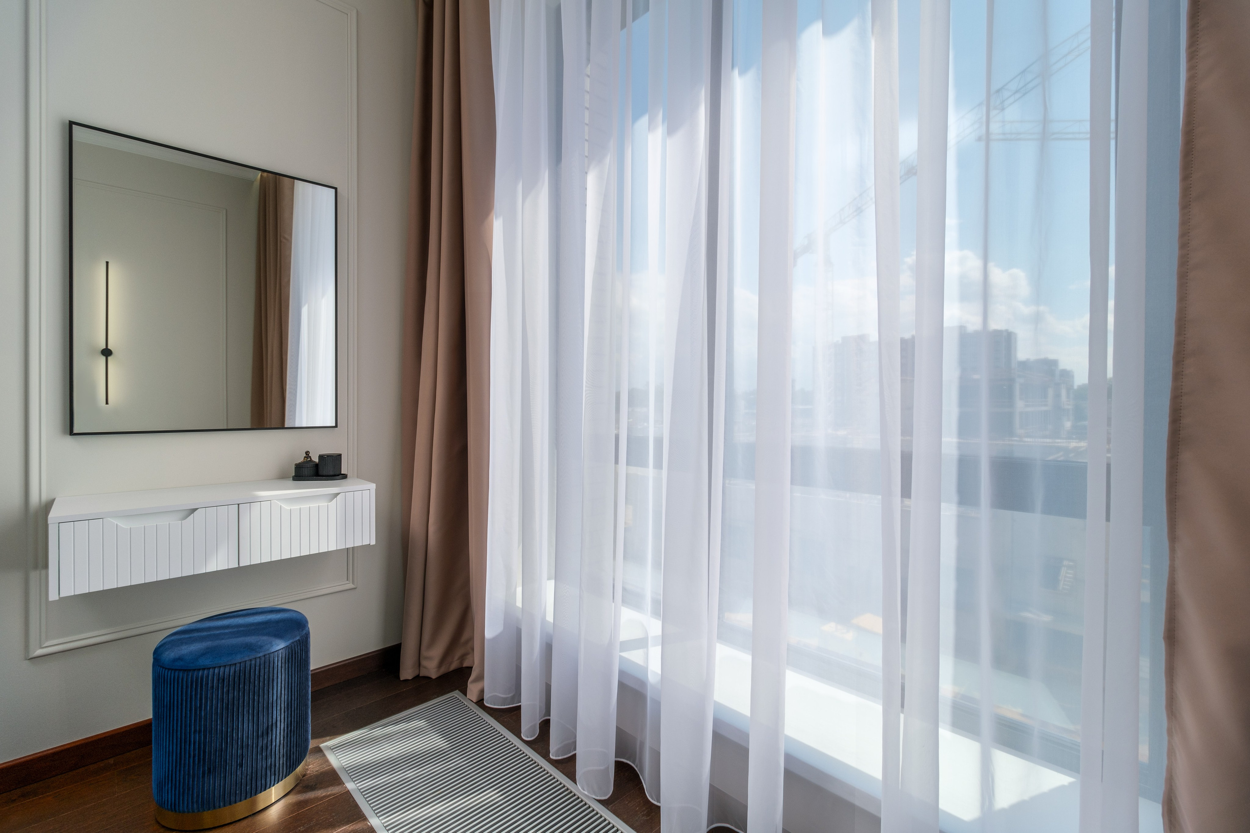 Интерьерная фотосессия двухкомнатной квартиры