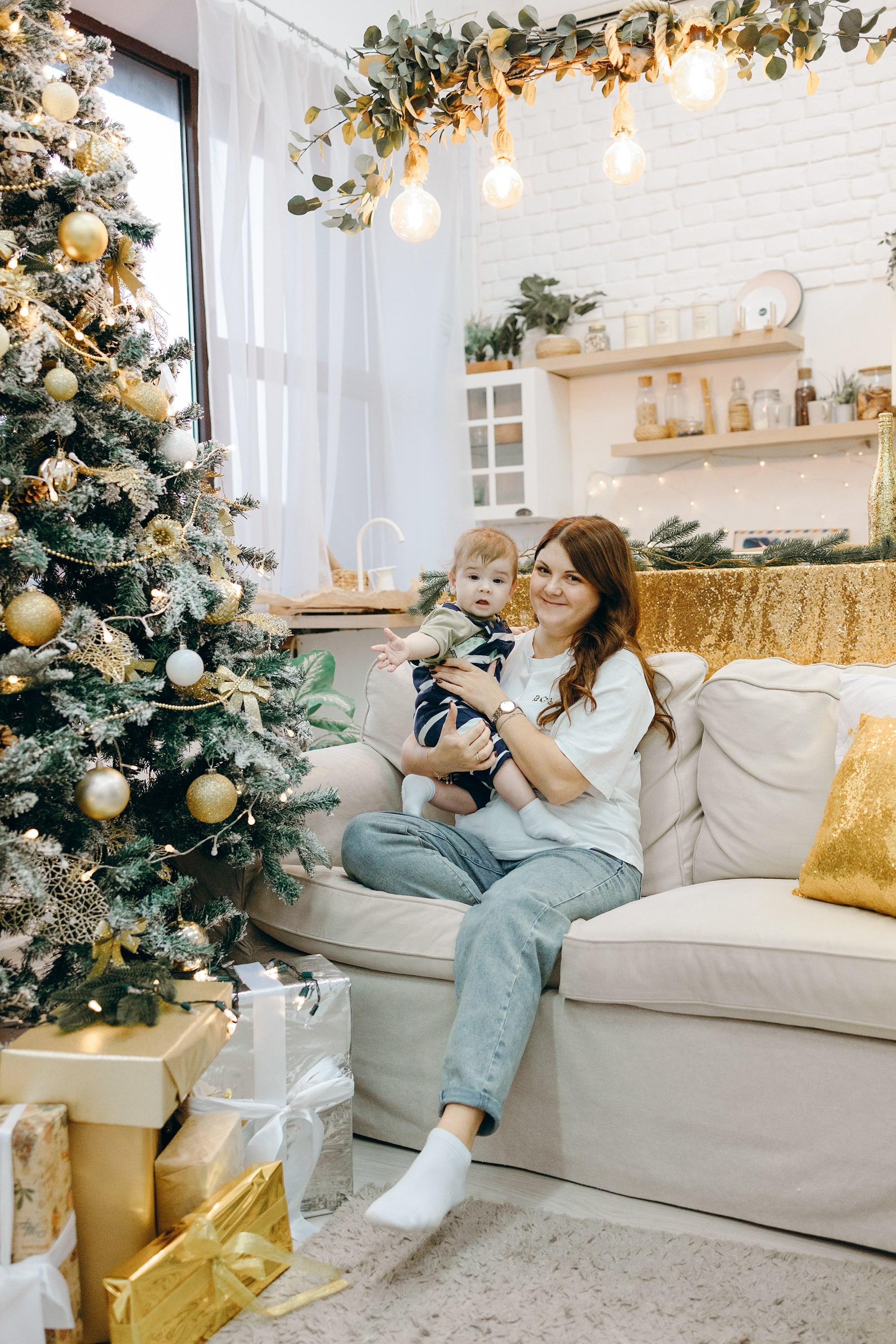 Семейная съемка в фотостудии. Фотограф. Фотограф-анималист. Москва