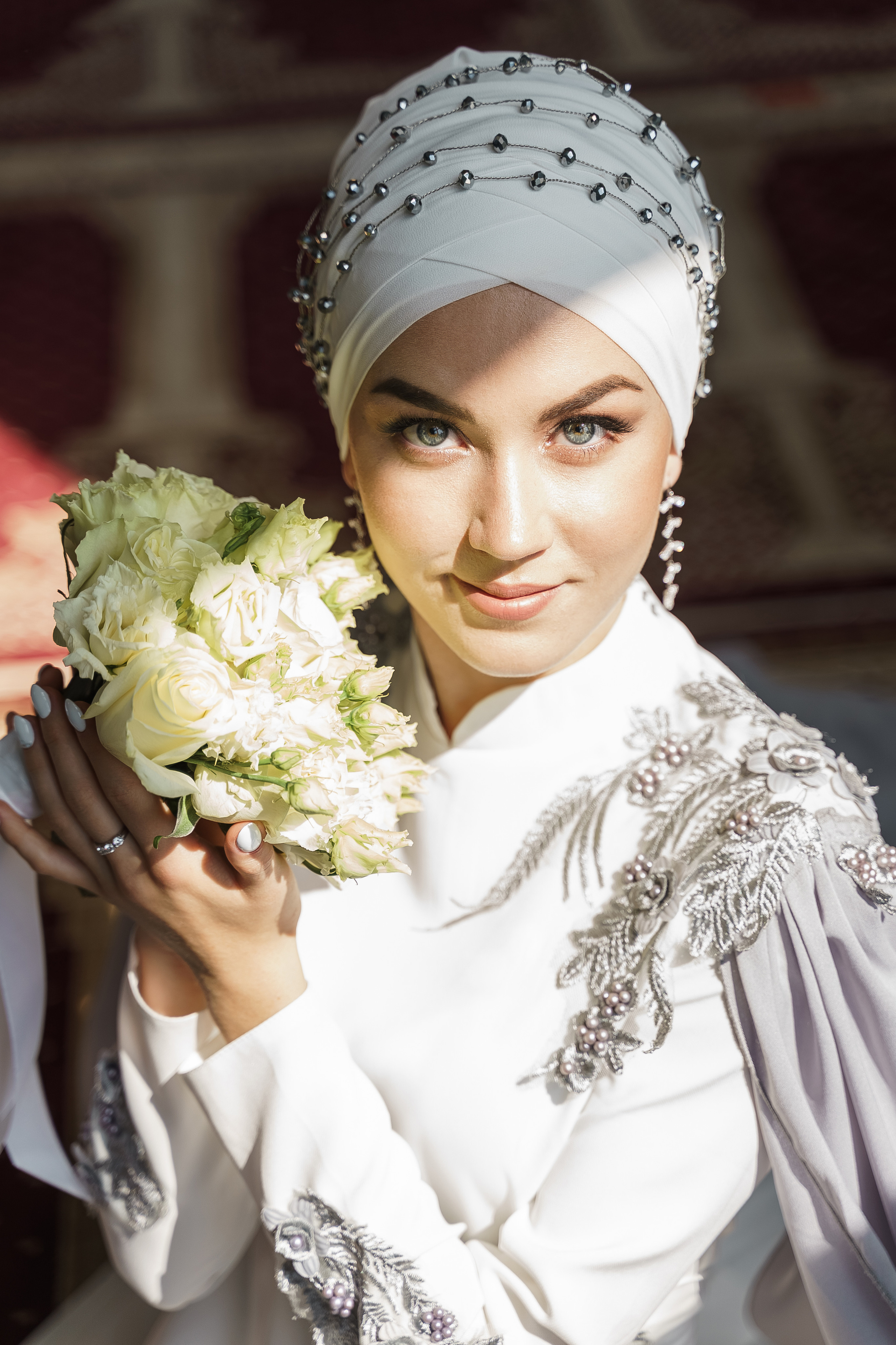 Венер и Линара, Соборная мечеть им. Хусаин-Бека. Свадебный семейный фотограф Ксения Божко Уфа Раевка никах в Нарыстау