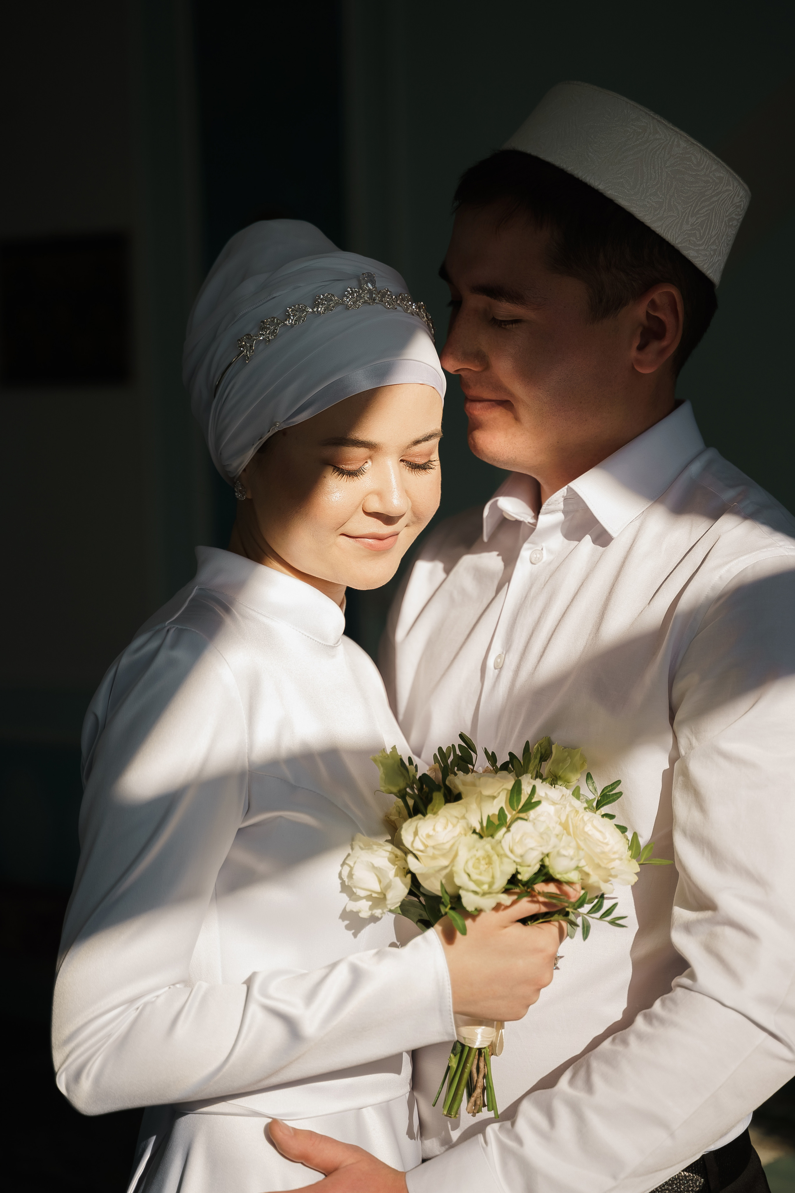 Алмаз и Юлия, Раевская мечеть. Свадебный семейный фотограф Ксения Божко Уфа Раевка никах в Нарыстау