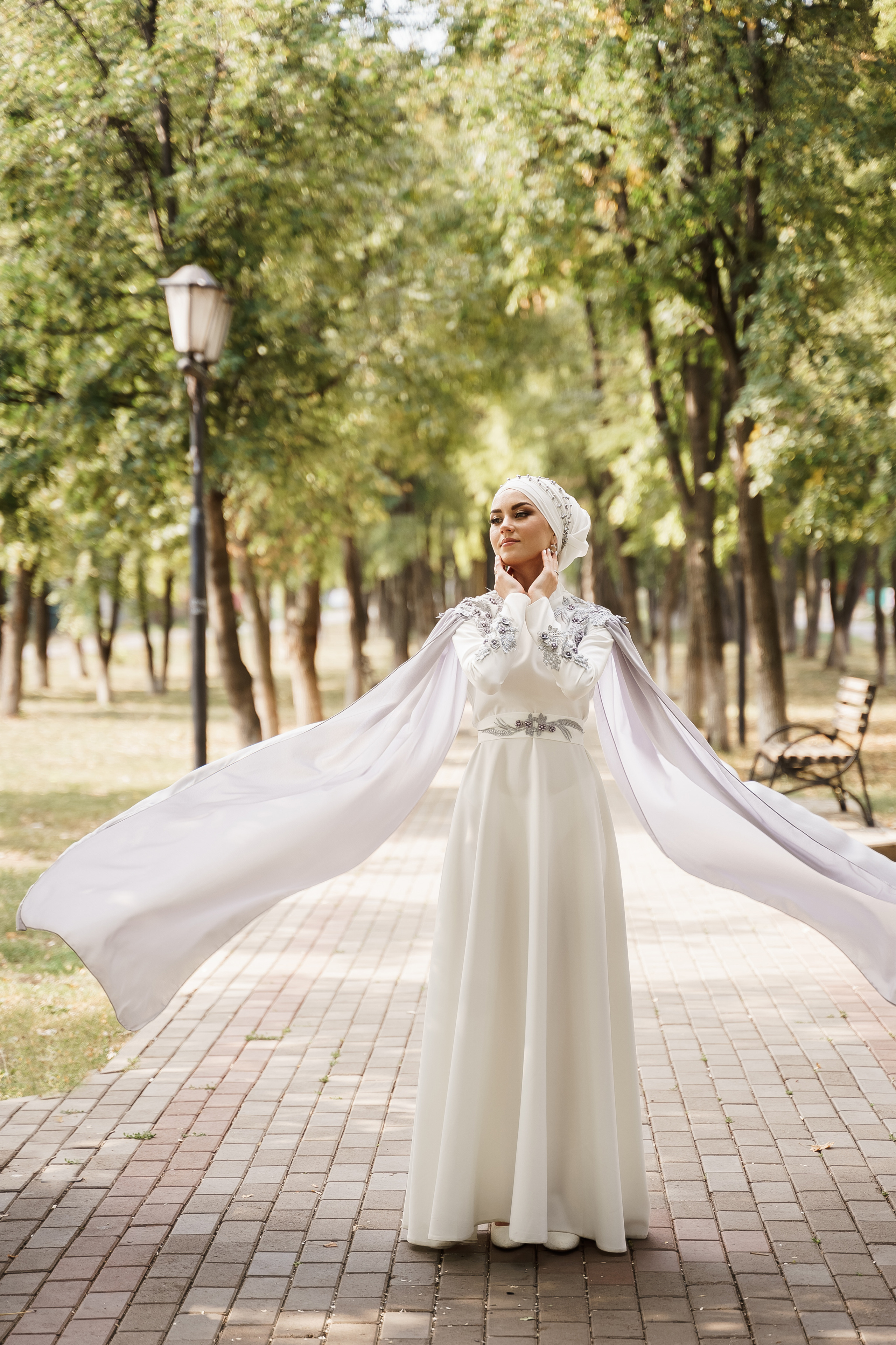 Венер и Линара, Соборная мечеть им. Хусаин-Бека. Свадебный семейный фотограф Ксения Божко Уфа Раевка никах в Нарыстау