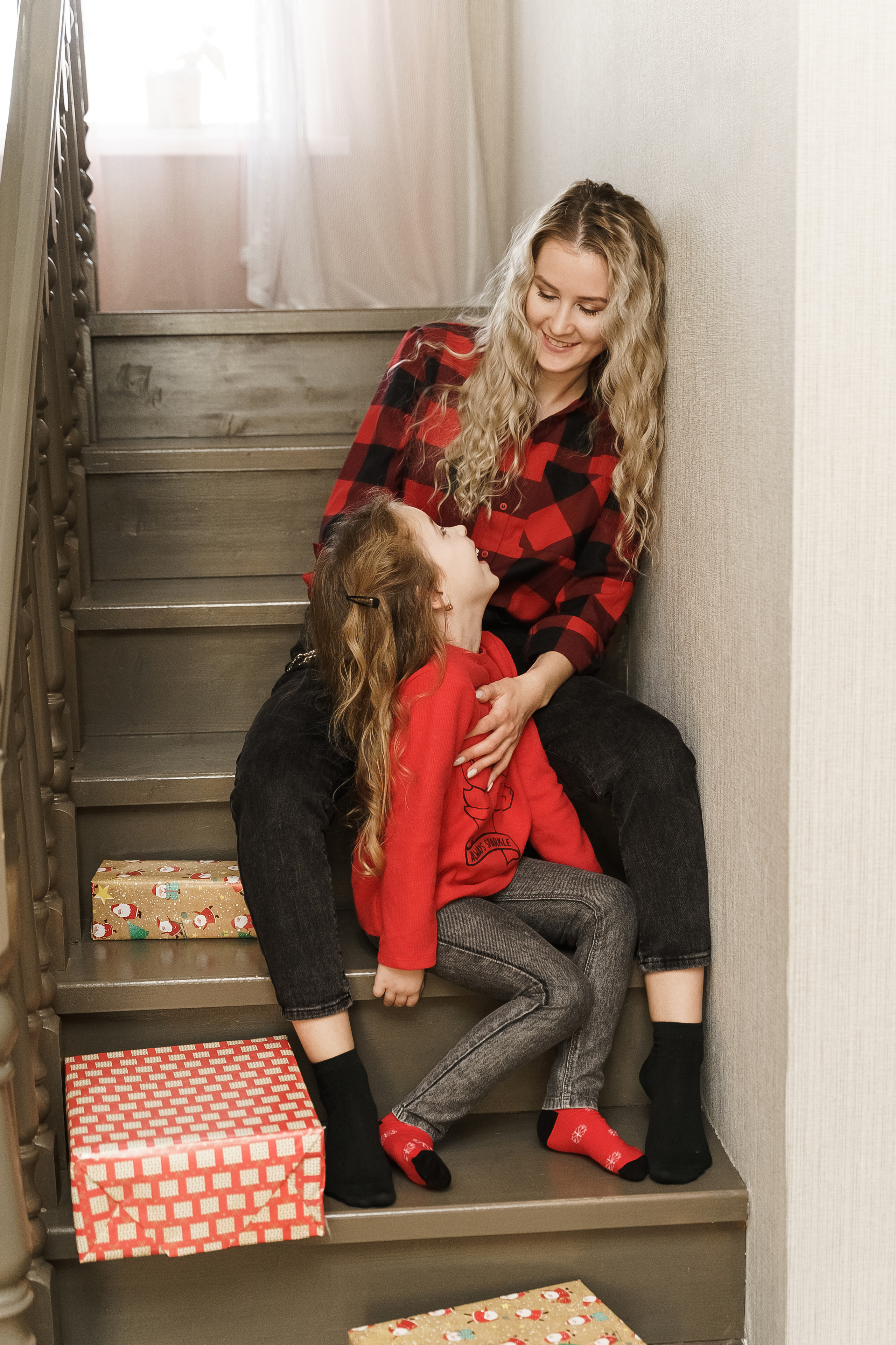 Алина, Алик и Малика — Новый год дома. Свадебный семейный фотограф Ксения Божко Уфа Раевка никах в Нарыстау