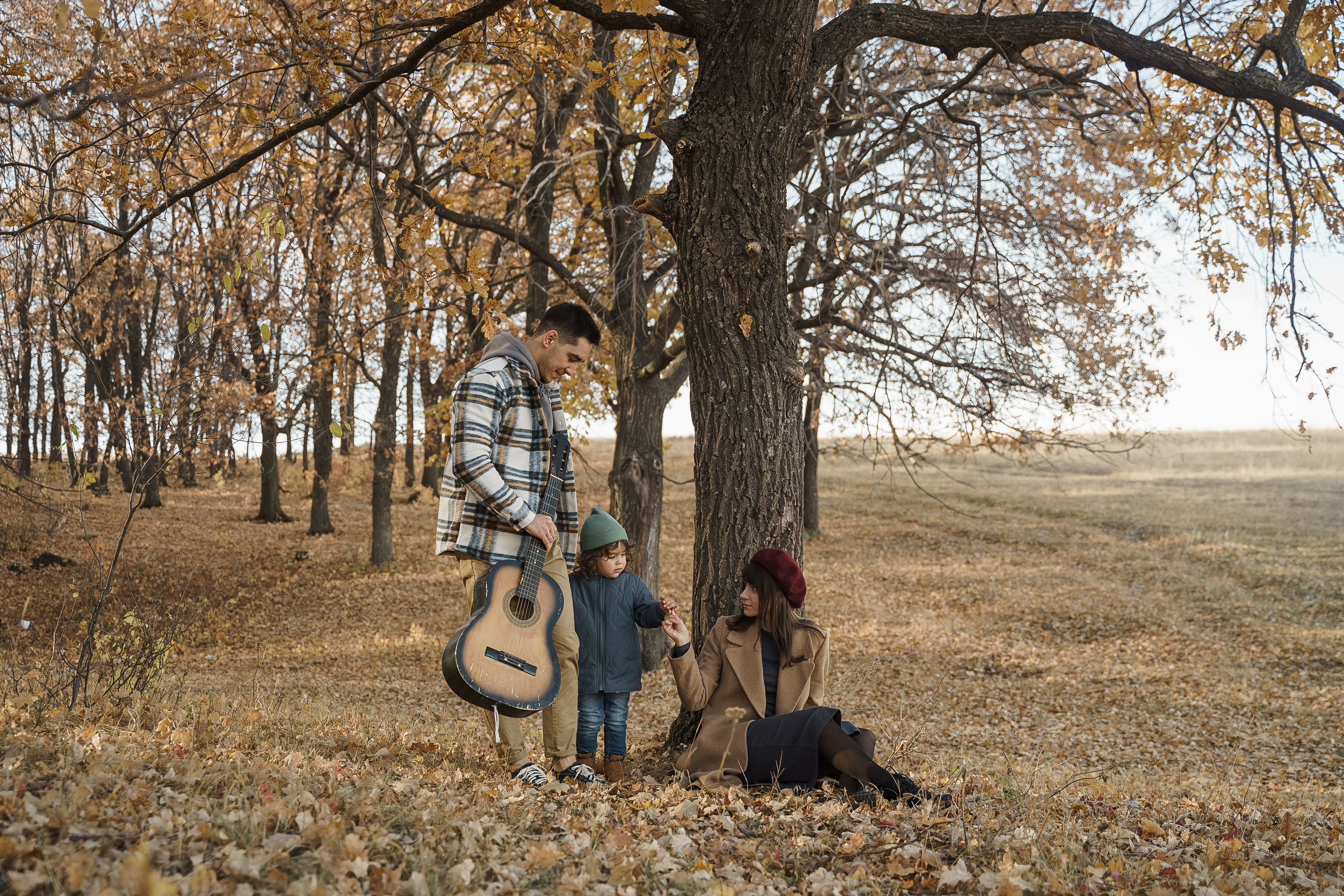 Рустем, Кристина и Демид. Свадебный семейный фотограф Ксения Божко Уфа Раевка никах в Нарыстау