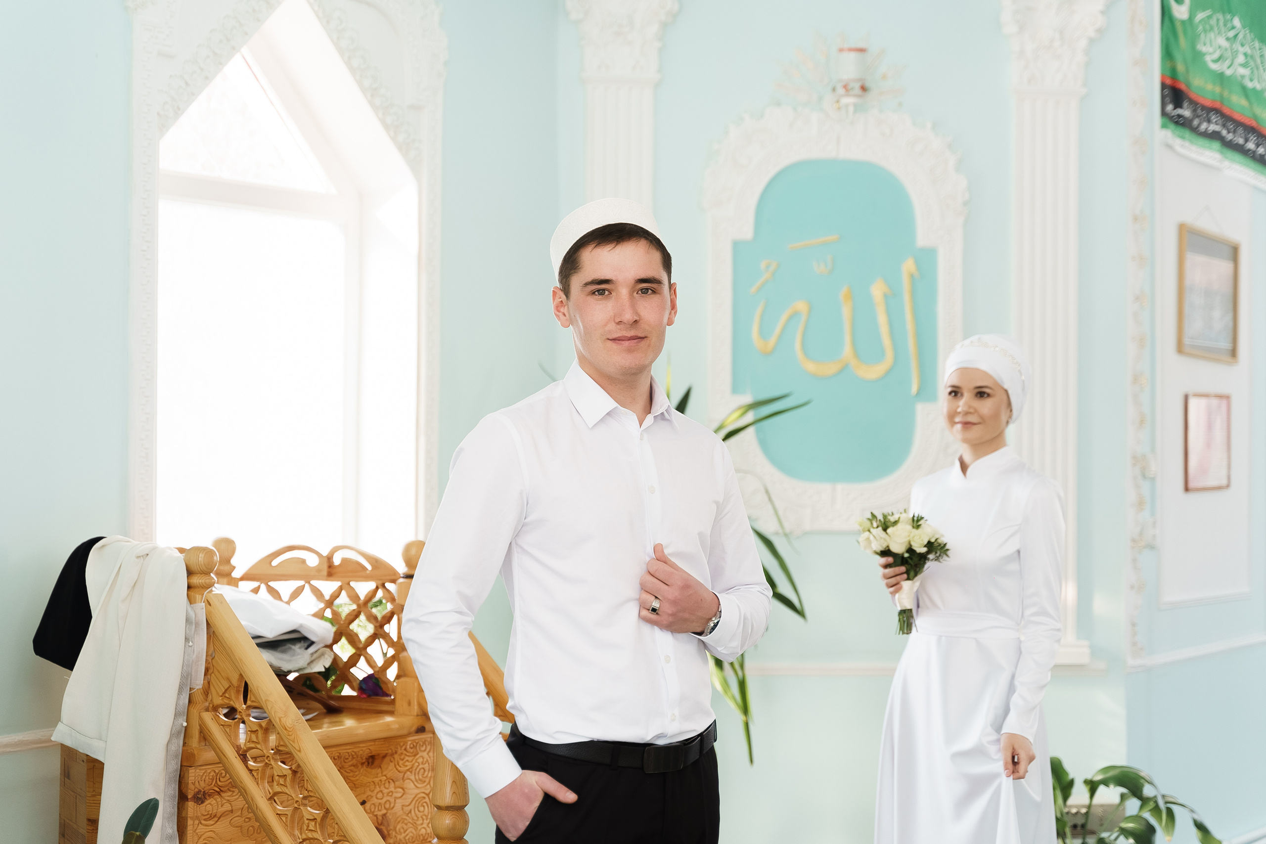 Алмаз и Юлия, Раевская мечеть. Свадебный семейный фотограф Ксения Божко Уфа Раевка никах в Нарыстау