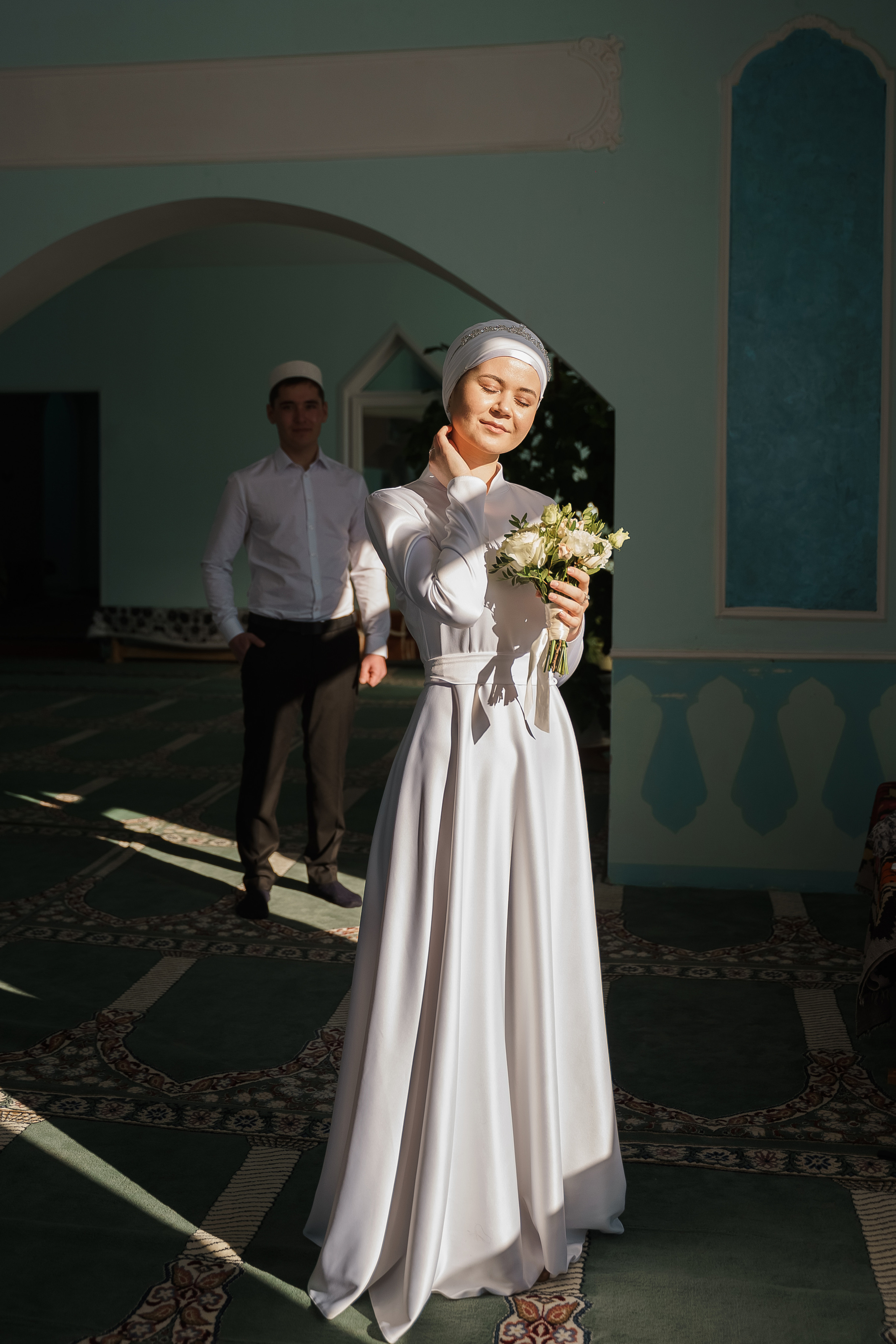 Алмаз и Юлия, Раевская мечеть. Свадебный семейный фотограф Ксения Божко Уфа Раевка никах в Нарыстау