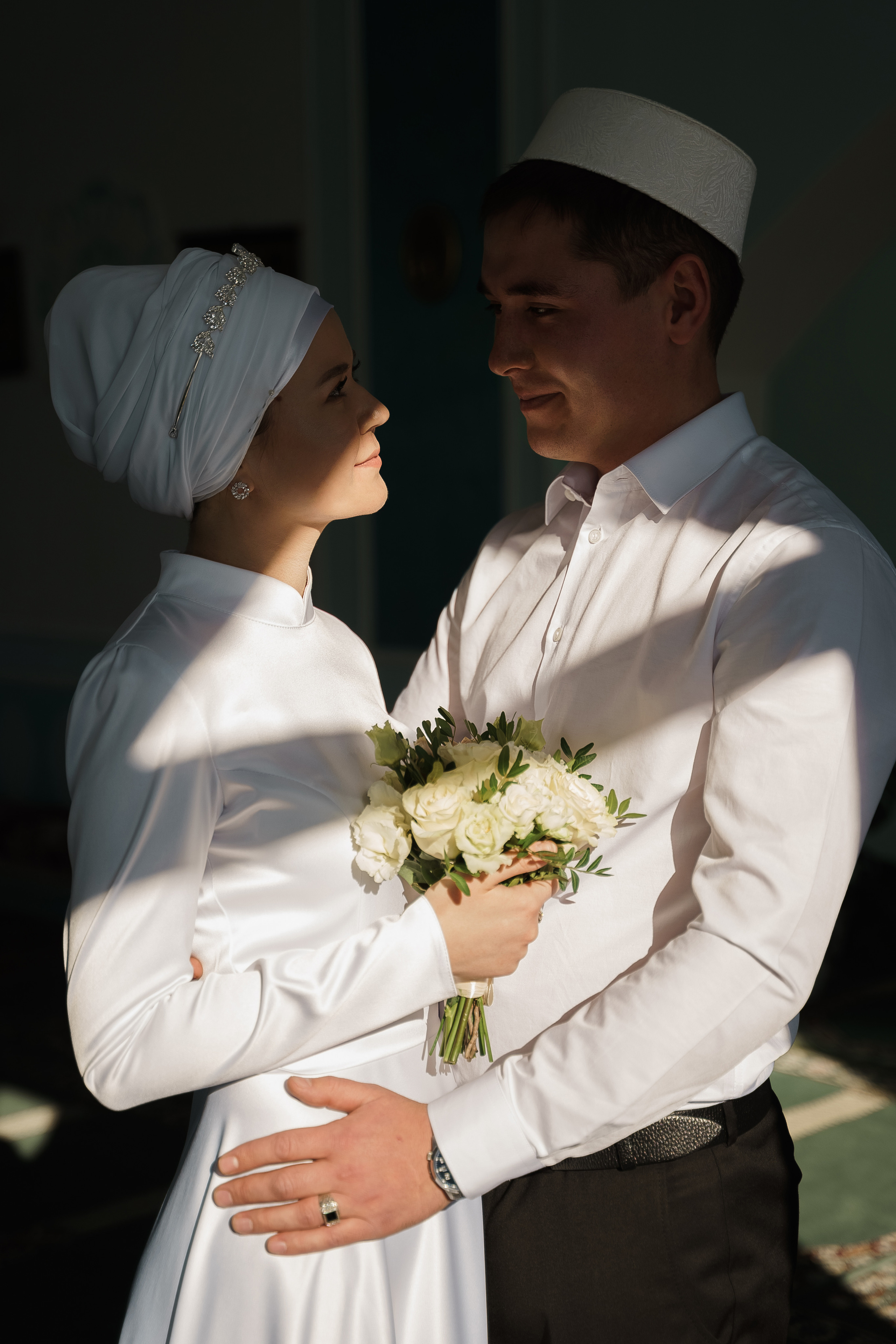 Алмаз и Юлия, Раевская мечеть. Свадебный семейный фотограф Ксения Божко Уфа Раевка никах в Нарыстау