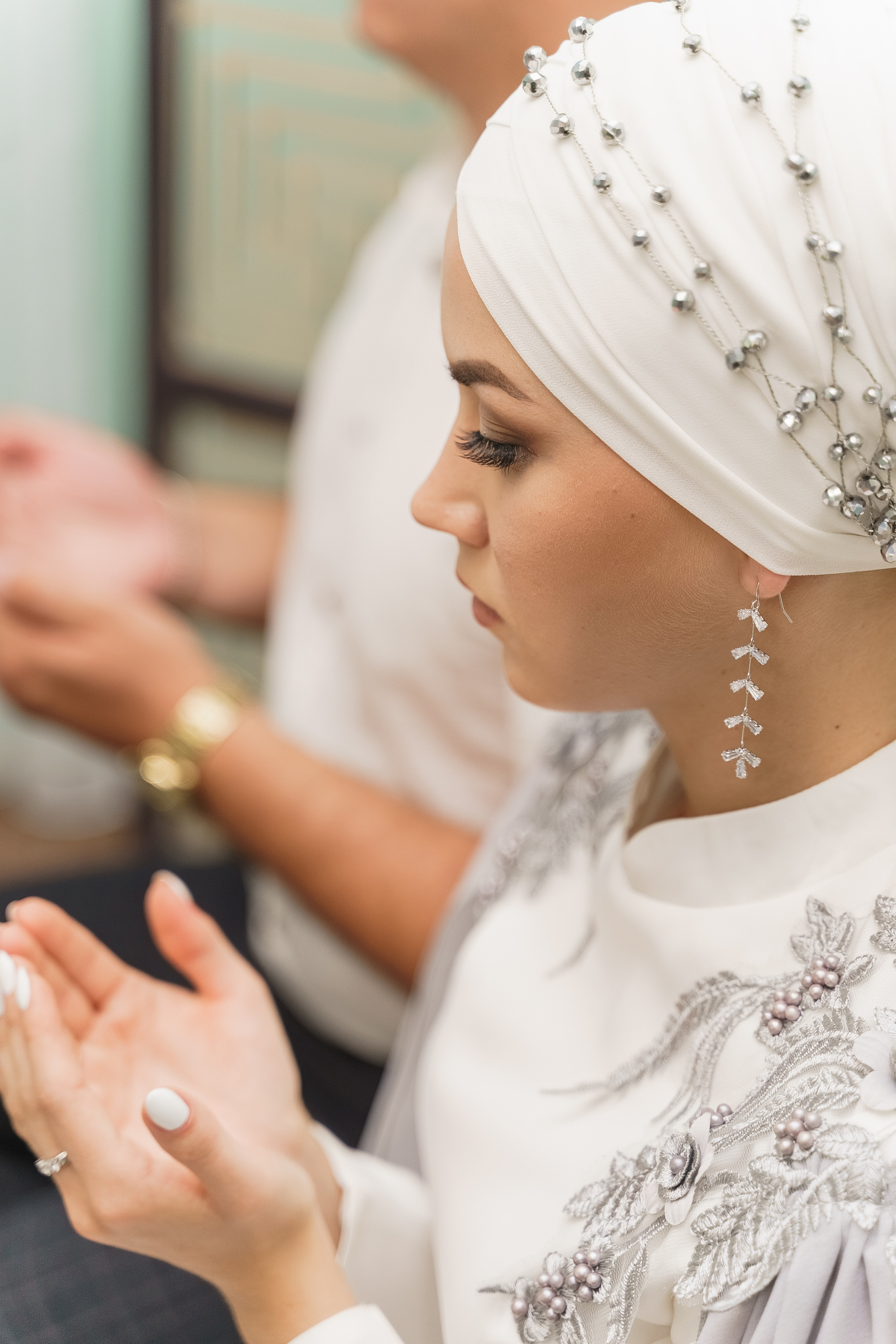 Венер и Линара, Соборная мечеть им. Хусаин-Бека. Свадебный семейный фотограф Ксения Божко Уфа Раевка никах в Нарыстау