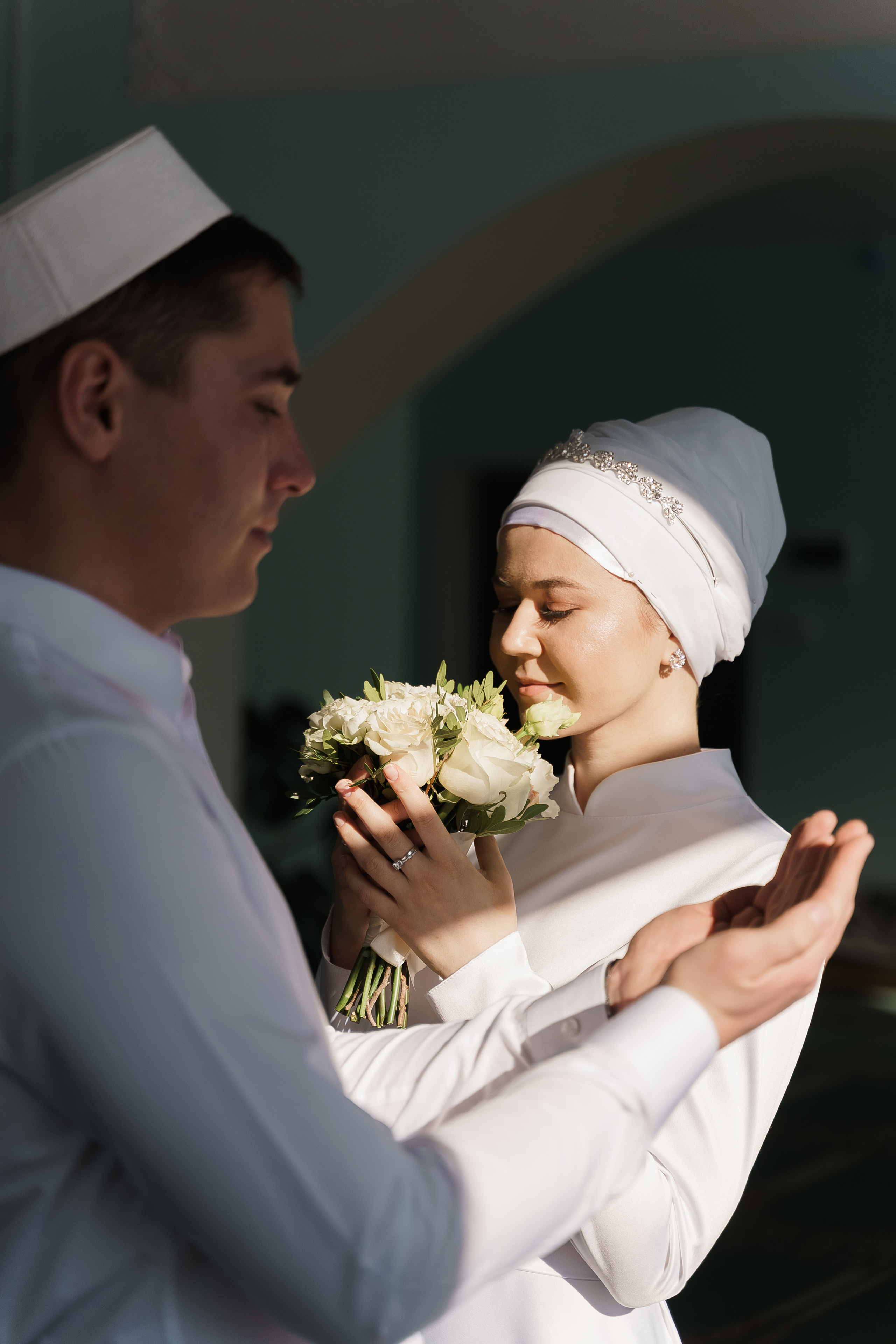 Алмаз и Юлия, Раевская мечеть. Свадебный семейный фотограф Ксения Божко Уфа Раевка никах в Нарыстау