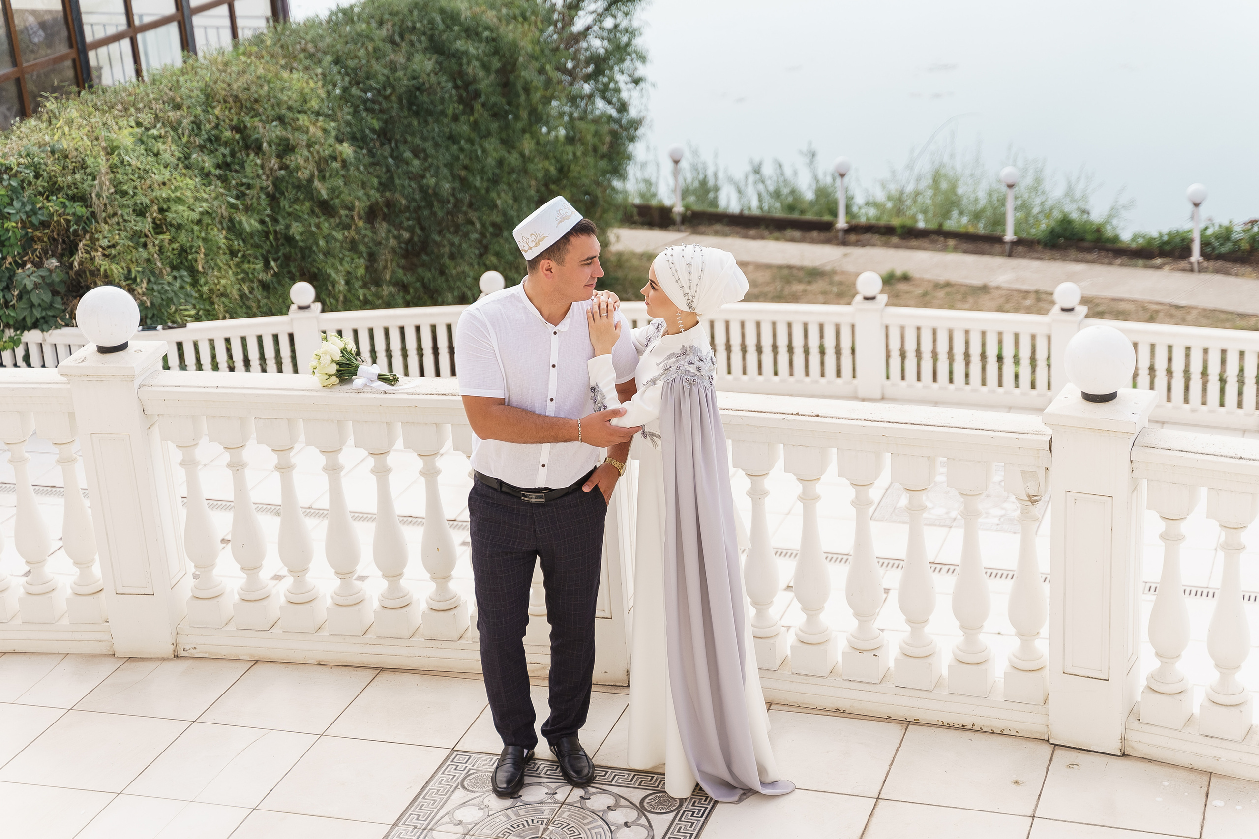 Венер и Линара, Соборная мечеть им. Хусаин-Бека. Свадебный семейный фотограф Ксения Божко Уфа Раевка никах в Нарыстау