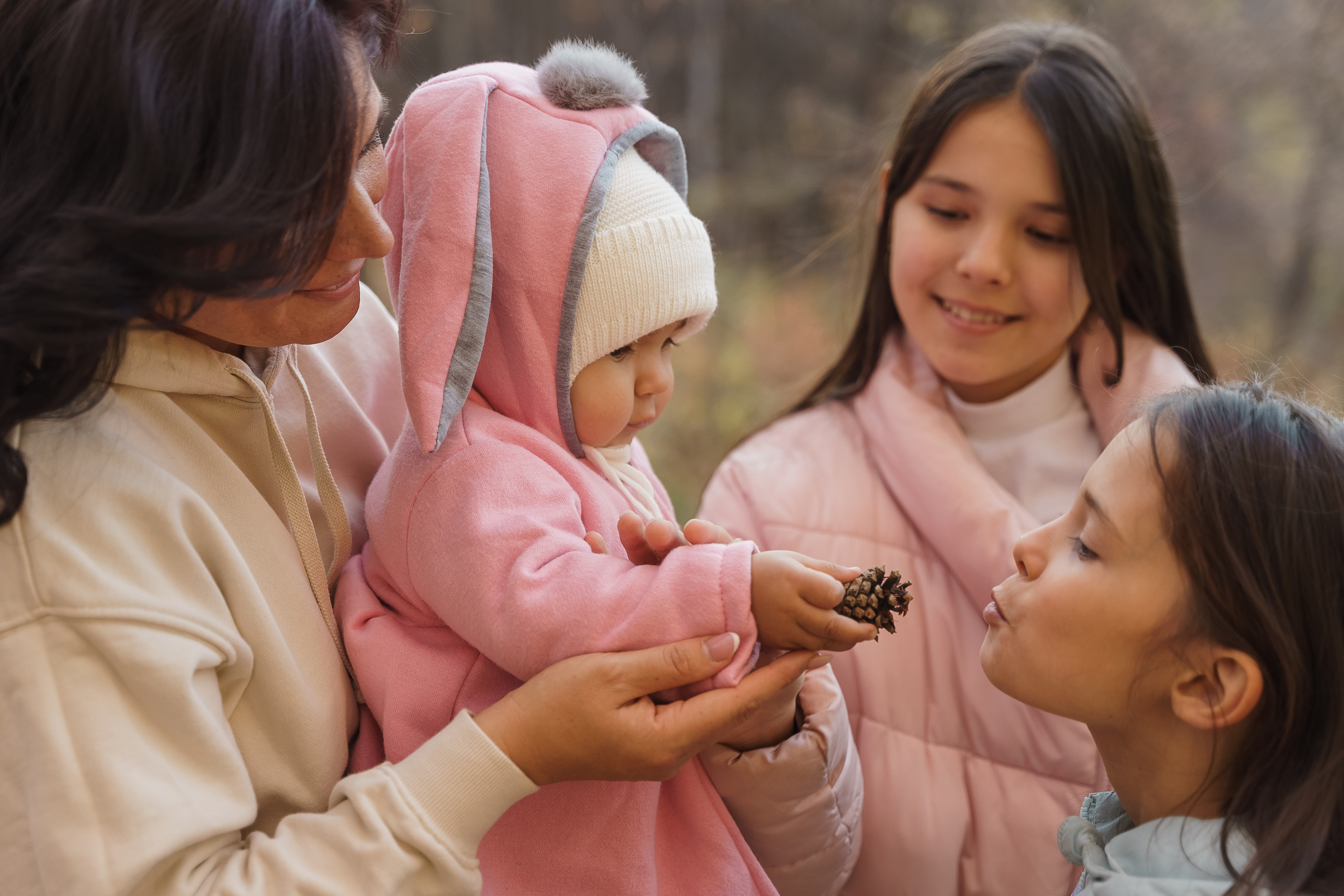 Лилия с дочками. Свадебный семейный фотограф Ксения Божко Уфа Раевка никах в Нарыстау