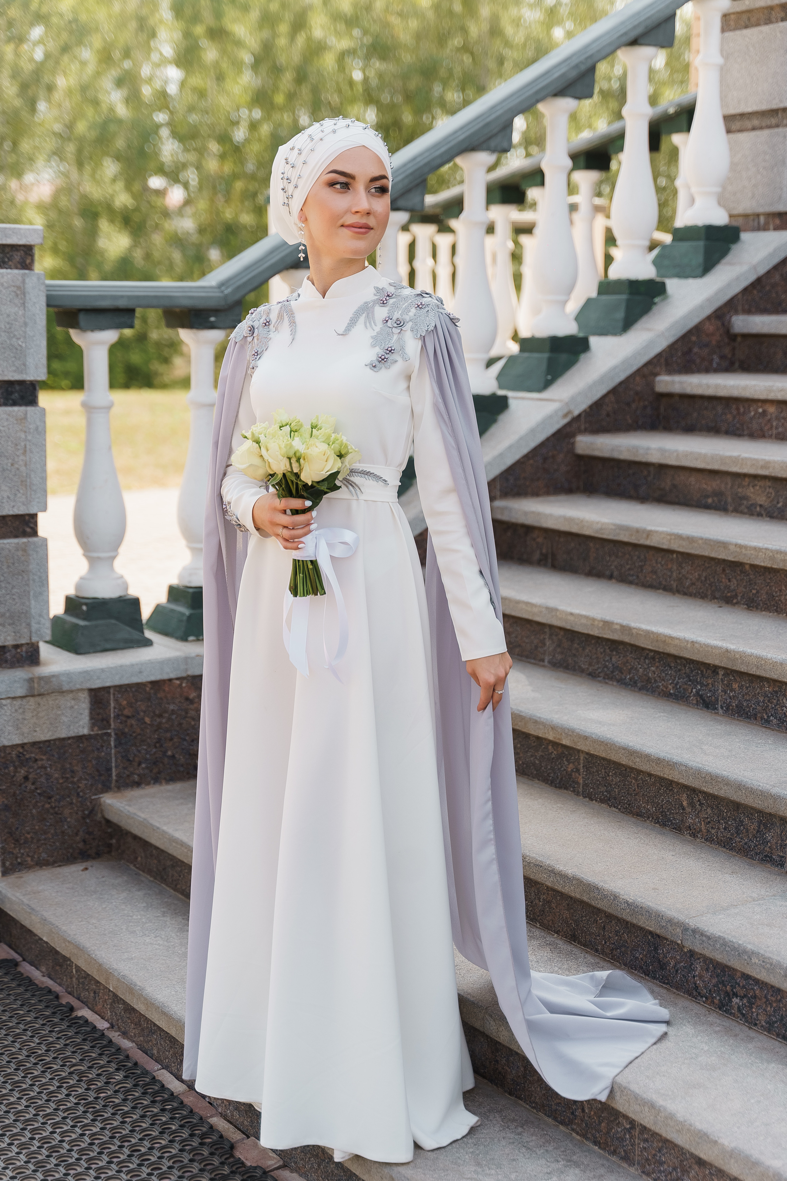 Венер и Линара, Соборная мечеть им. Хусаин-Бека. Свадебный семейный фотограф Ксения Божко Уфа Раевка никах в Нарыстау