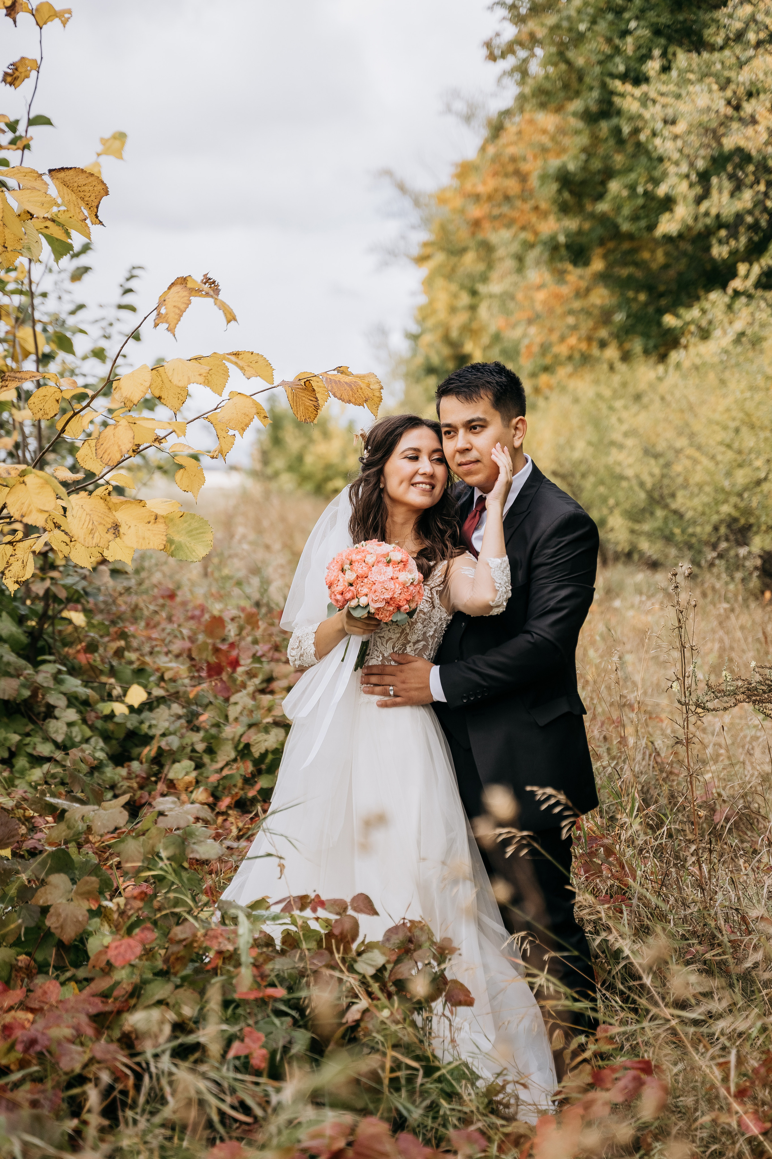 Азат и Фидалия. Свадебный семейный фотограф Ксения Божко Уфа Раевка никах в Нарыстау