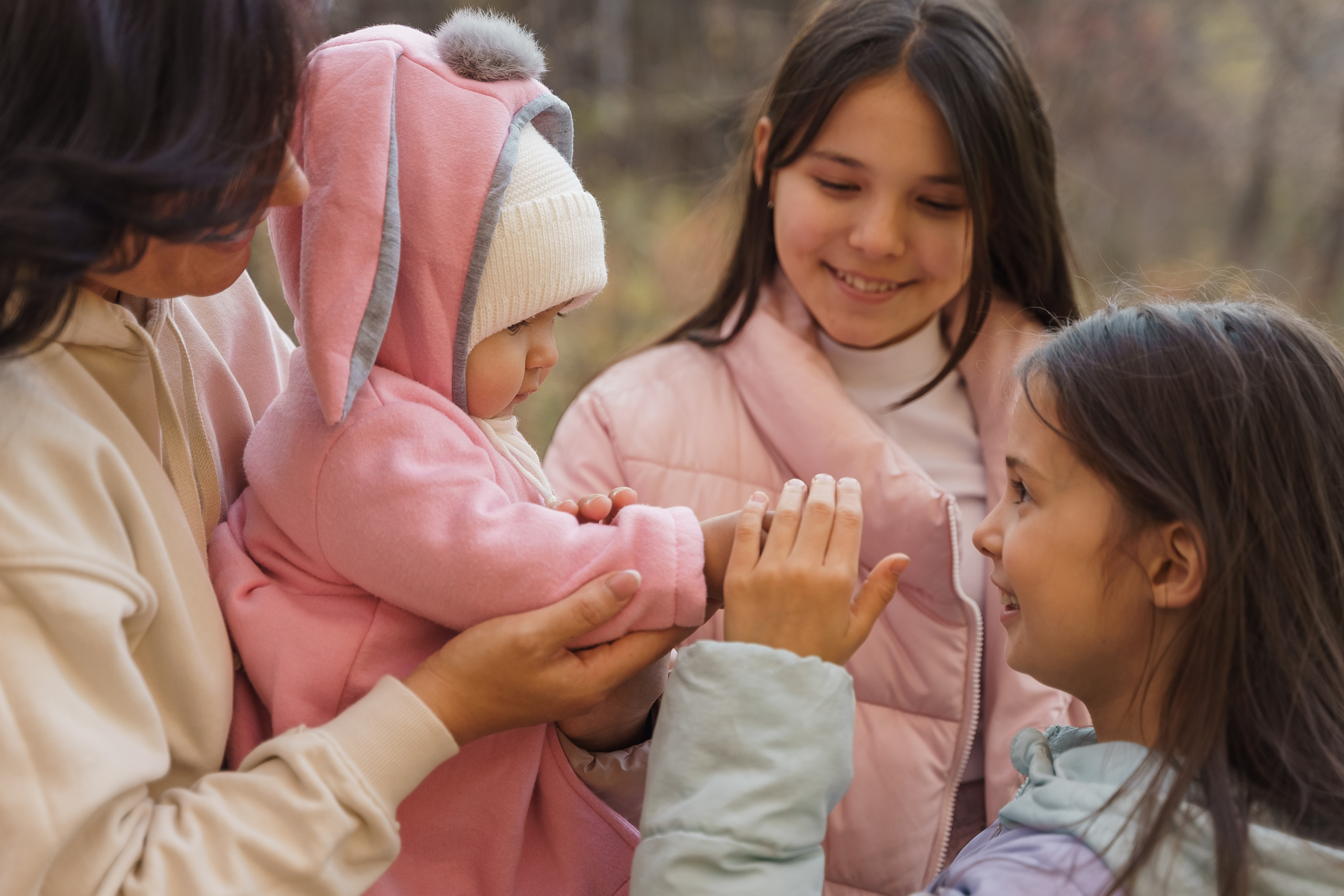 Лилия с дочками. Свадебный семейный фотограф Ксения Божко Уфа Раевка никах в Нарыстау