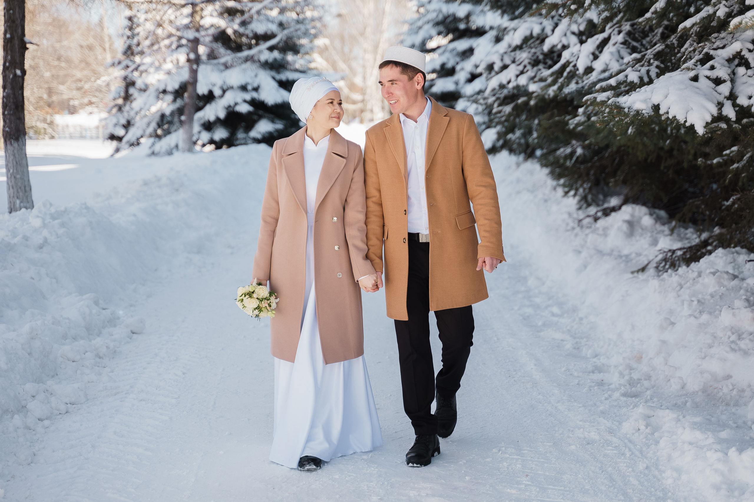 Алмаз и Юлия, Раевская мечеть. Свадебный семейный фотограф Ксения Божко Уфа Раевка никах в Нарыстау