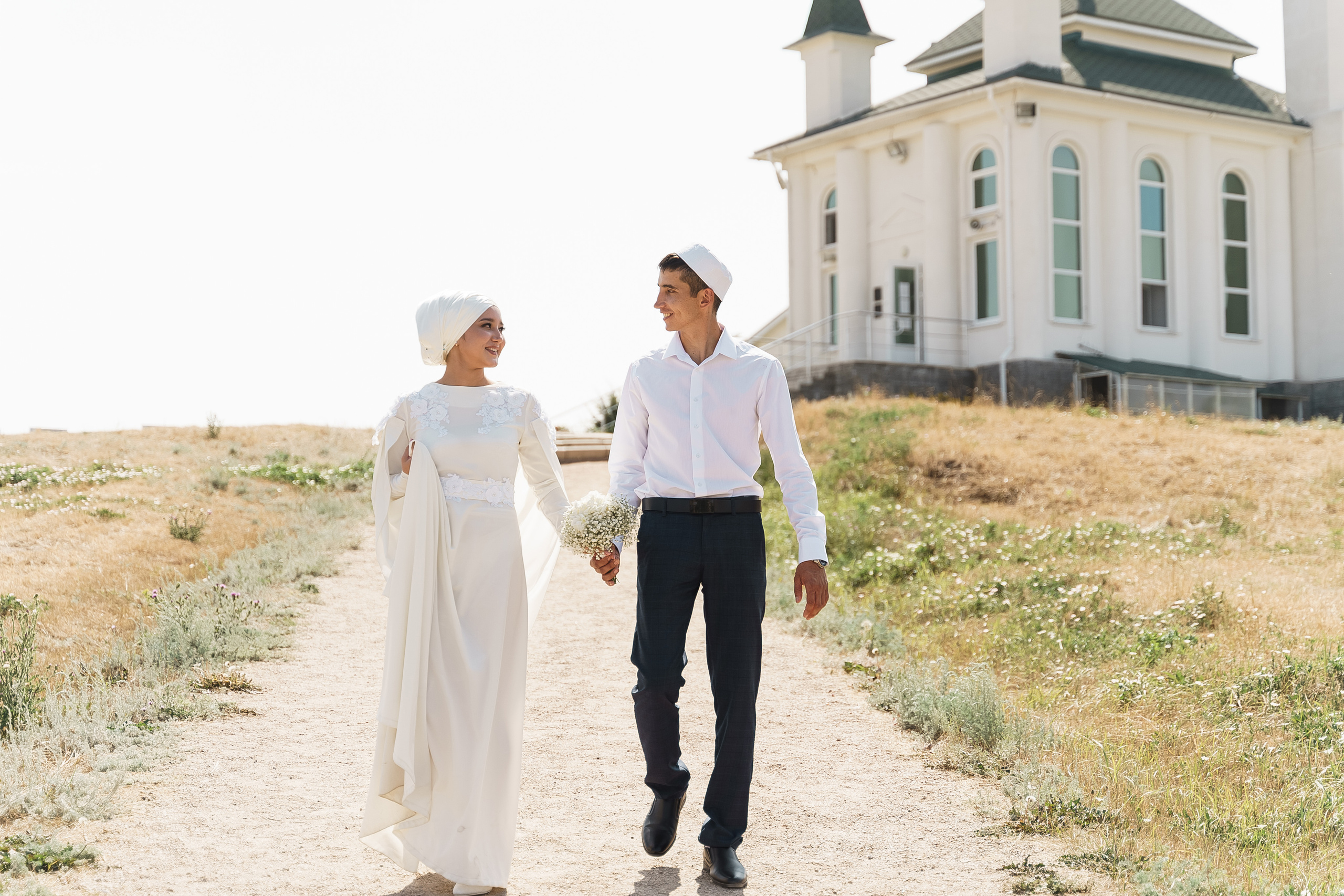 Денис и Розалина в Нарыстау. Свадебный семейный фотограф Ксения Божко Уфа Раевка никах в Нарыстау