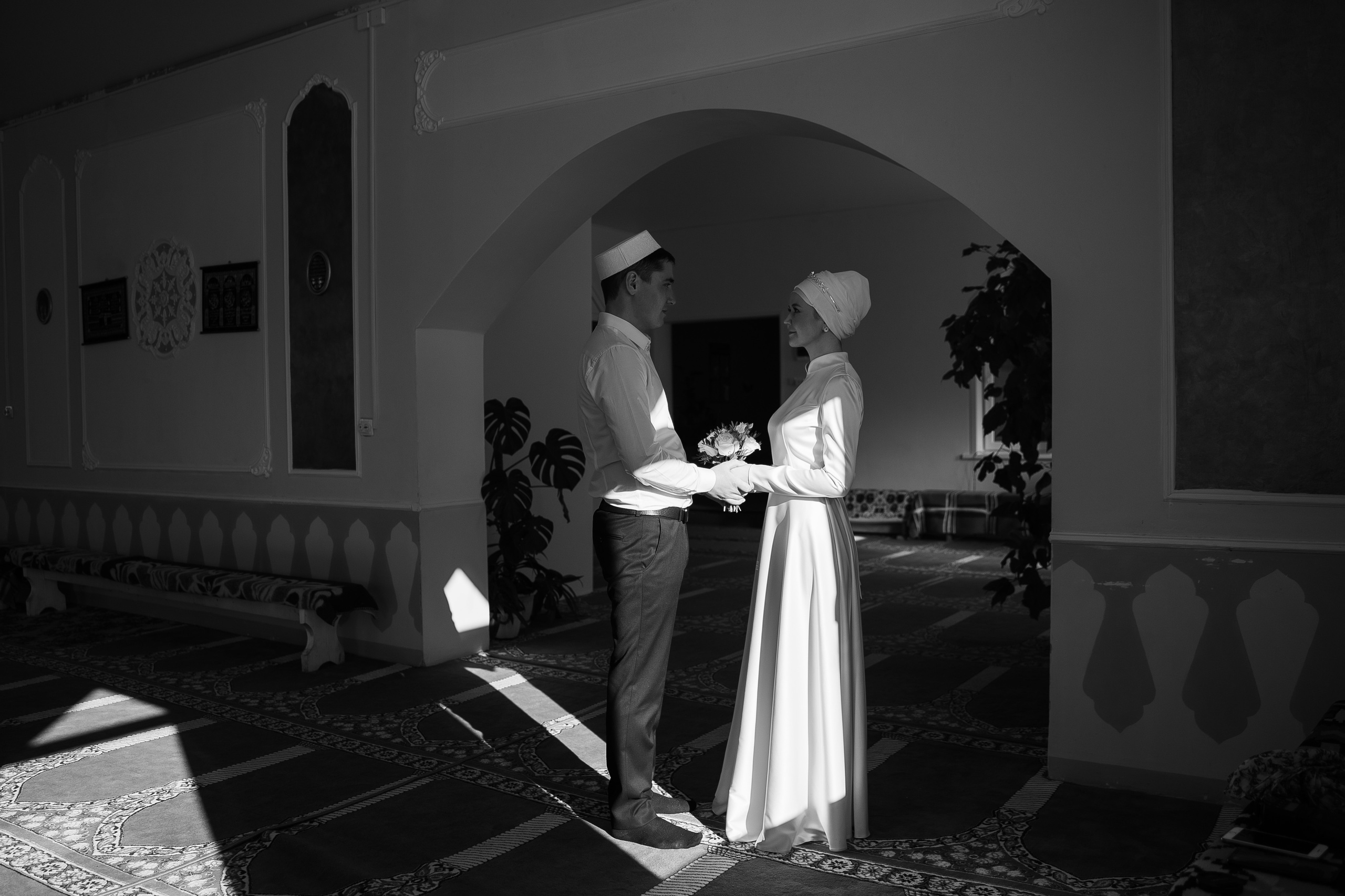 Алмаз и Юлия, Раевская мечеть. Свадебный семейный фотограф Ксения Божко Уфа Раевка никах в Нарыстау