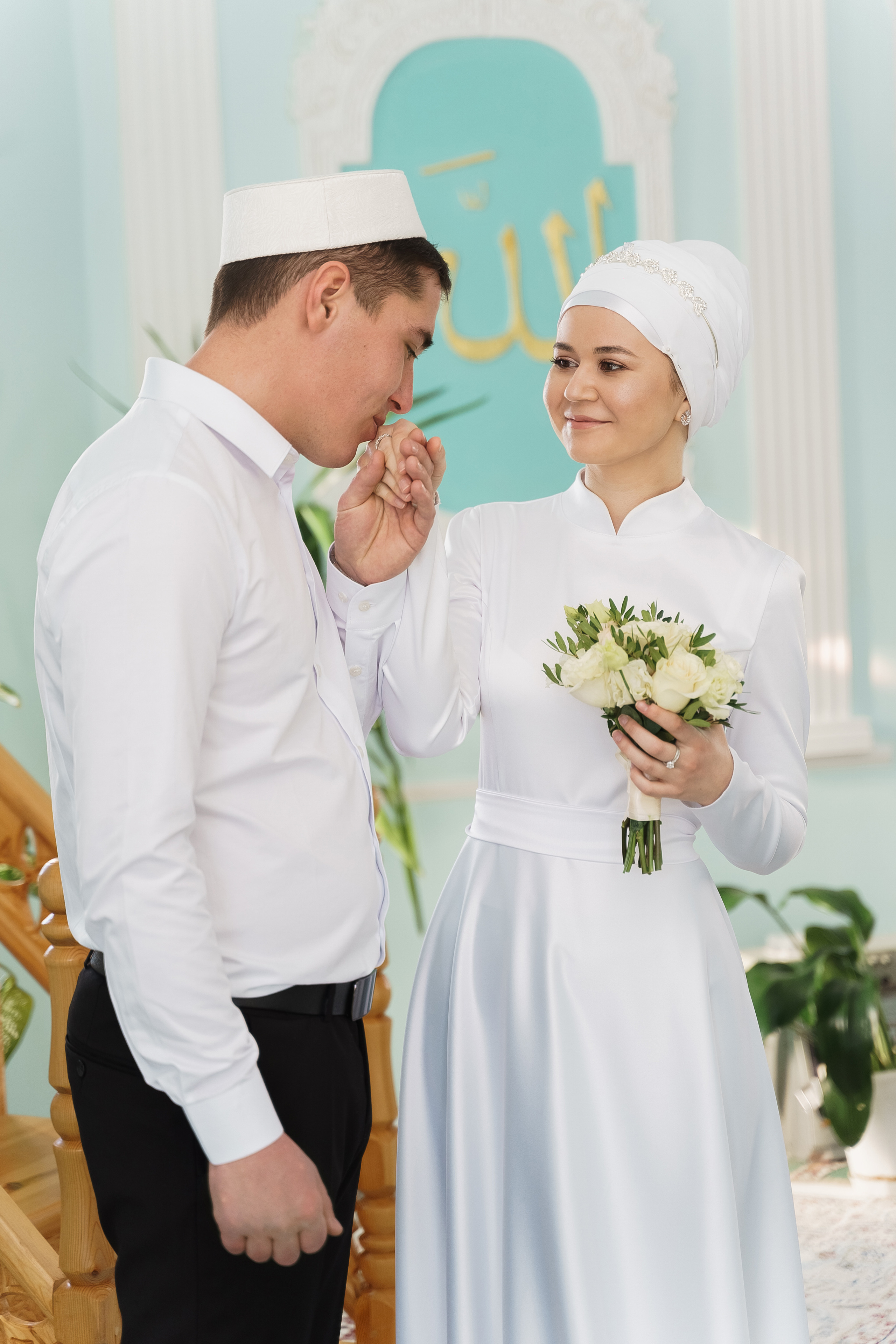 Алмаз и Юлия, Раевская мечеть. Свадебный семейный фотограф Ксения Божко Уфа Раевка никах в Нарыстау