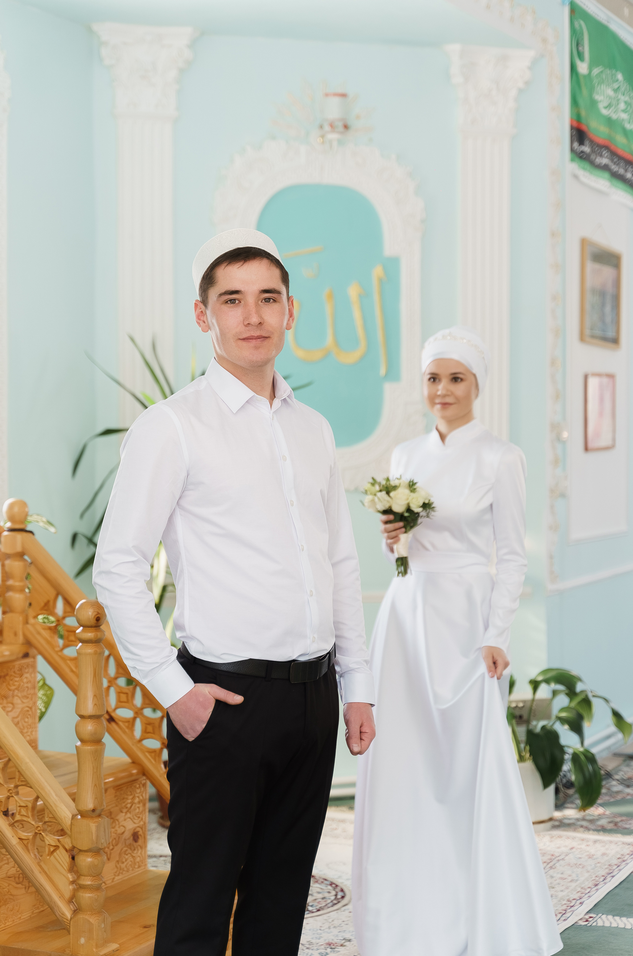 Алмаз и Юлия, Раевская мечеть. Свадебный семейный фотограф Ксения Божко Уфа Раевка никах в Нарыстау