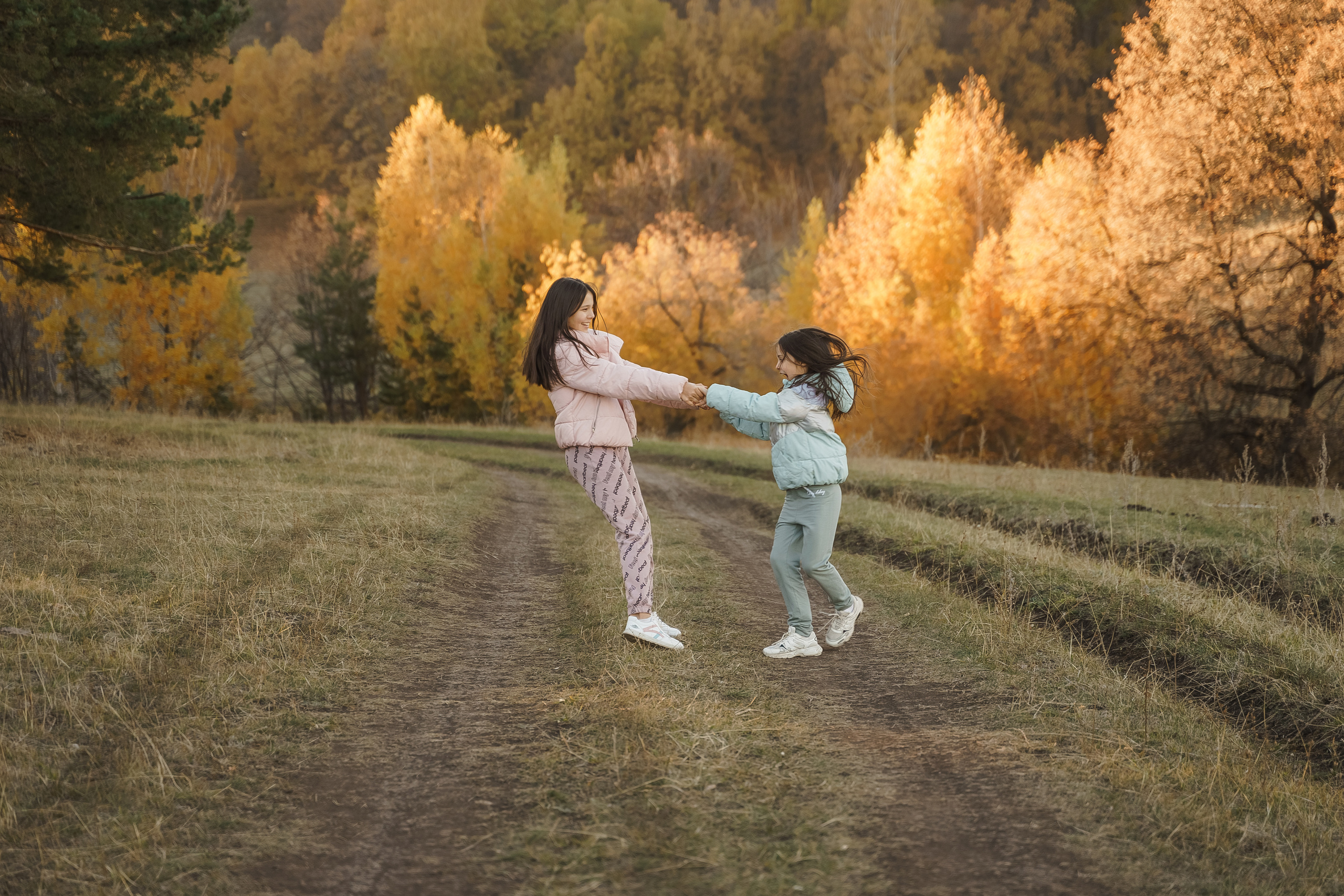 Лилия с дочками. Свадебный семейный фотограф Ксения Божко Уфа Раевка никах в Нарыстау
