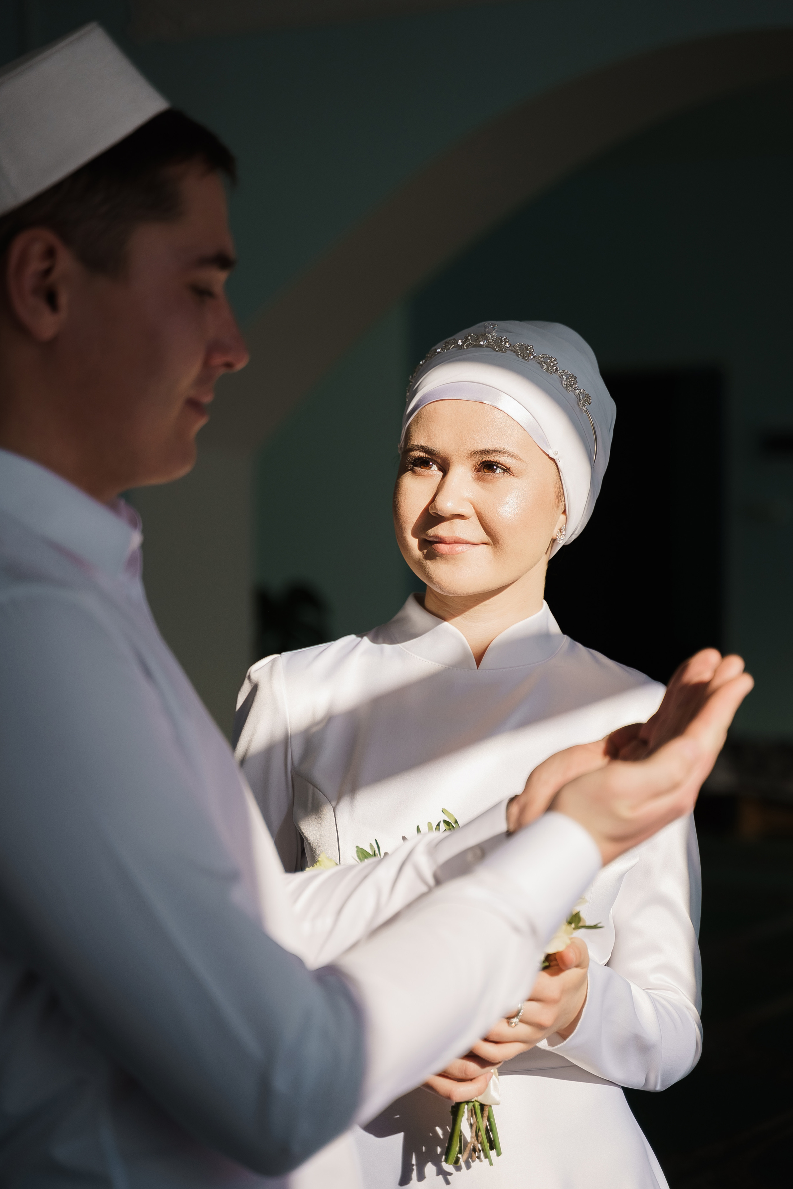 Алмаз и Юлия, Раевская мечеть. Свадебный семейный фотограф Ксения Божко Уфа Раевка никах в Нарыстау