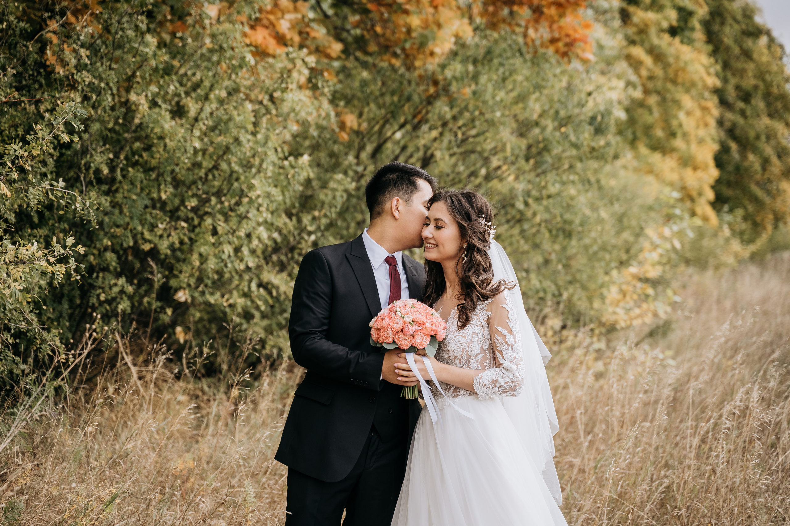 Азат и Фидалия. Свадебный семейный фотограф Ксения Божко Уфа Раевка никах в Нарыстау