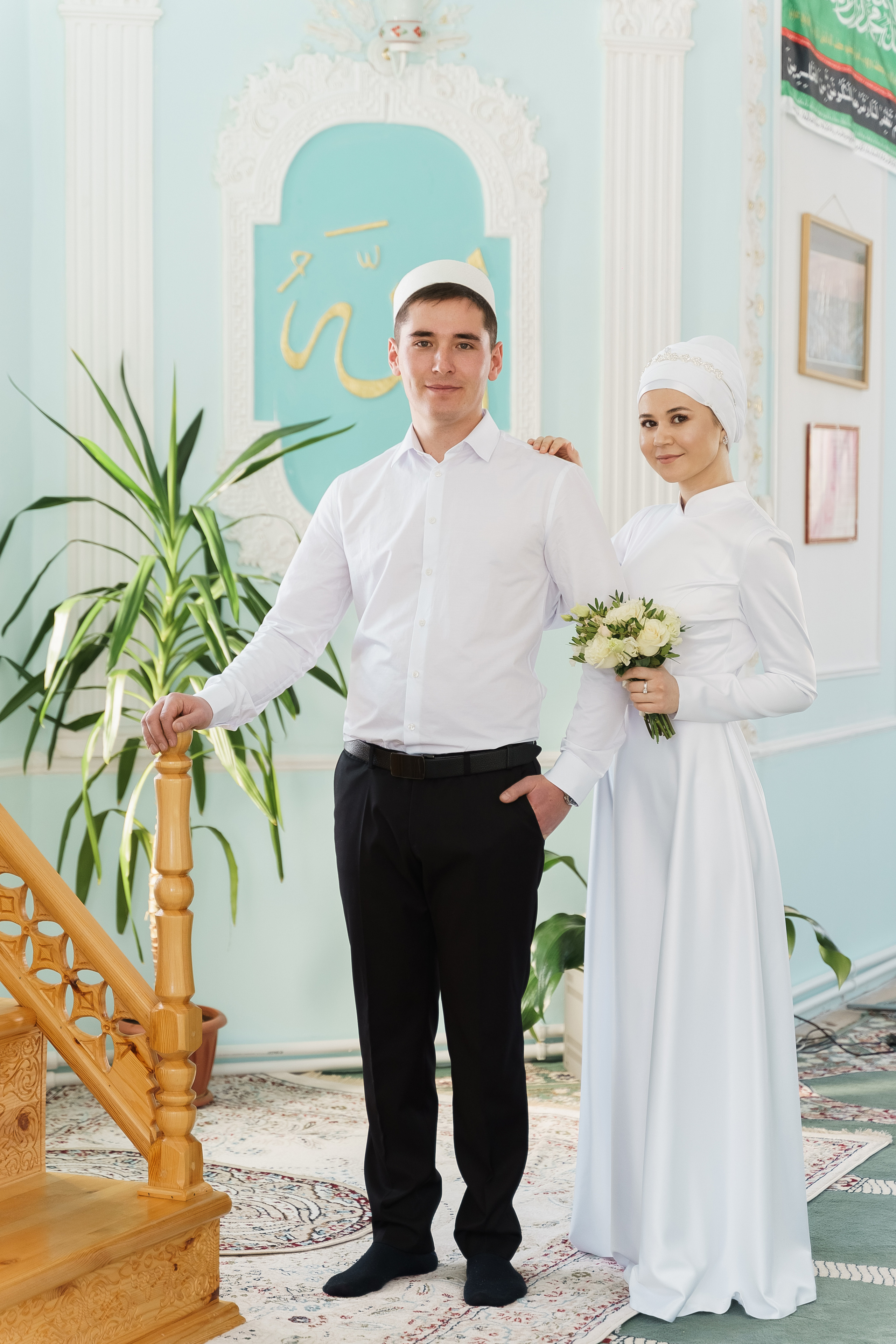 Алмаз и Юлия, Раевская мечеть. Свадебный семейный фотограф Ксения Божко Уфа Раевка никах в Нарыстау