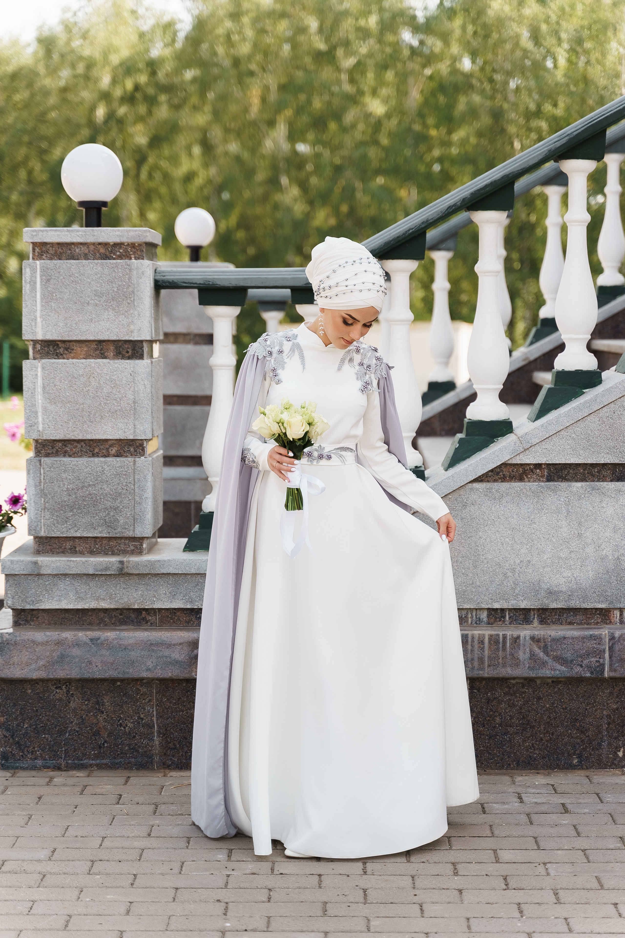 Венер и Линара, Соборная мечеть им. Хусаин-Бека. Свадебный семейный фотограф Ксения Божко Уфа Раевка никах в Нарыстау