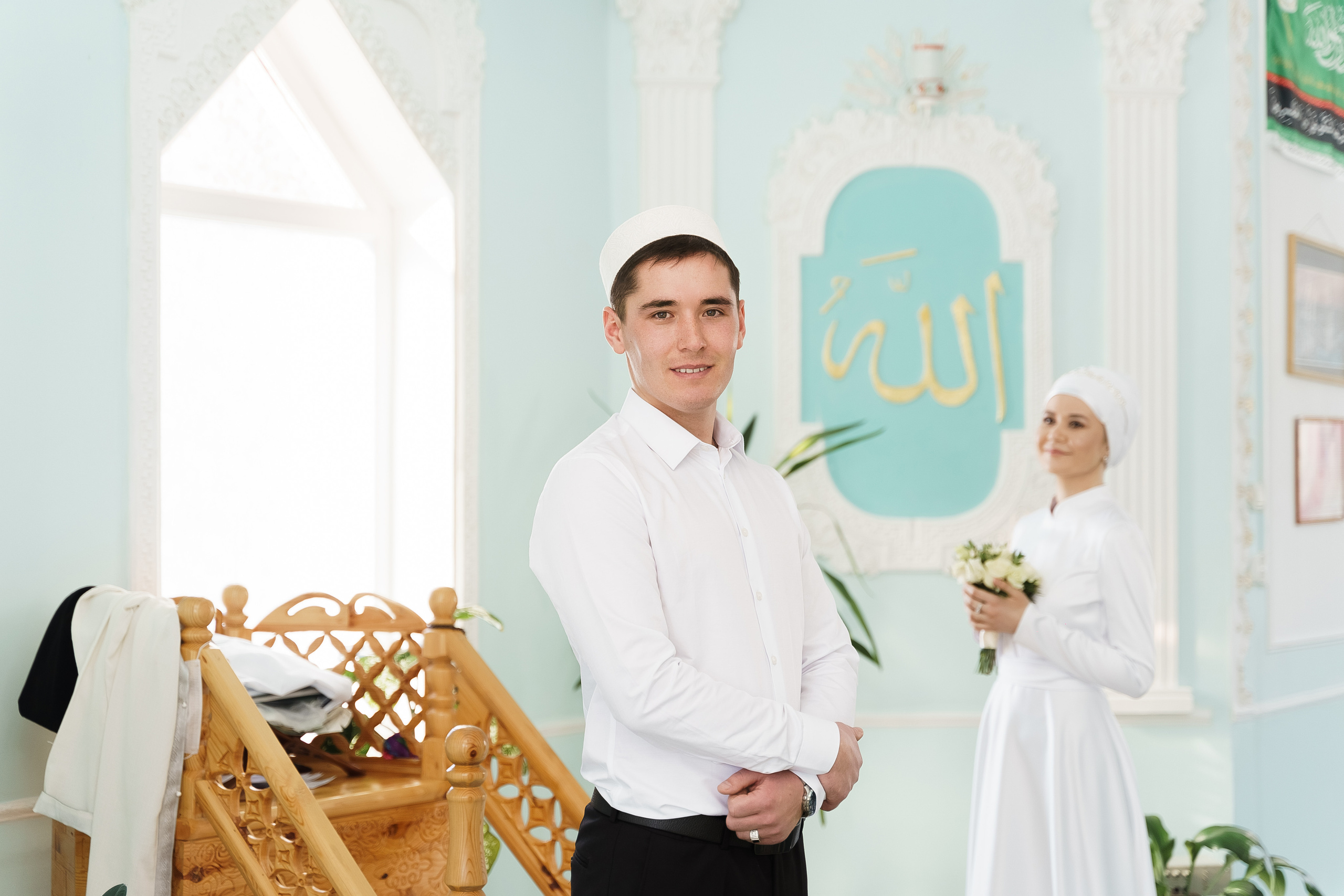 Алмаз и Юлия, Раевская мечеть. Свадебный семейный фотограф Ксения Божко Уфа Раевка никах в Нарыстау