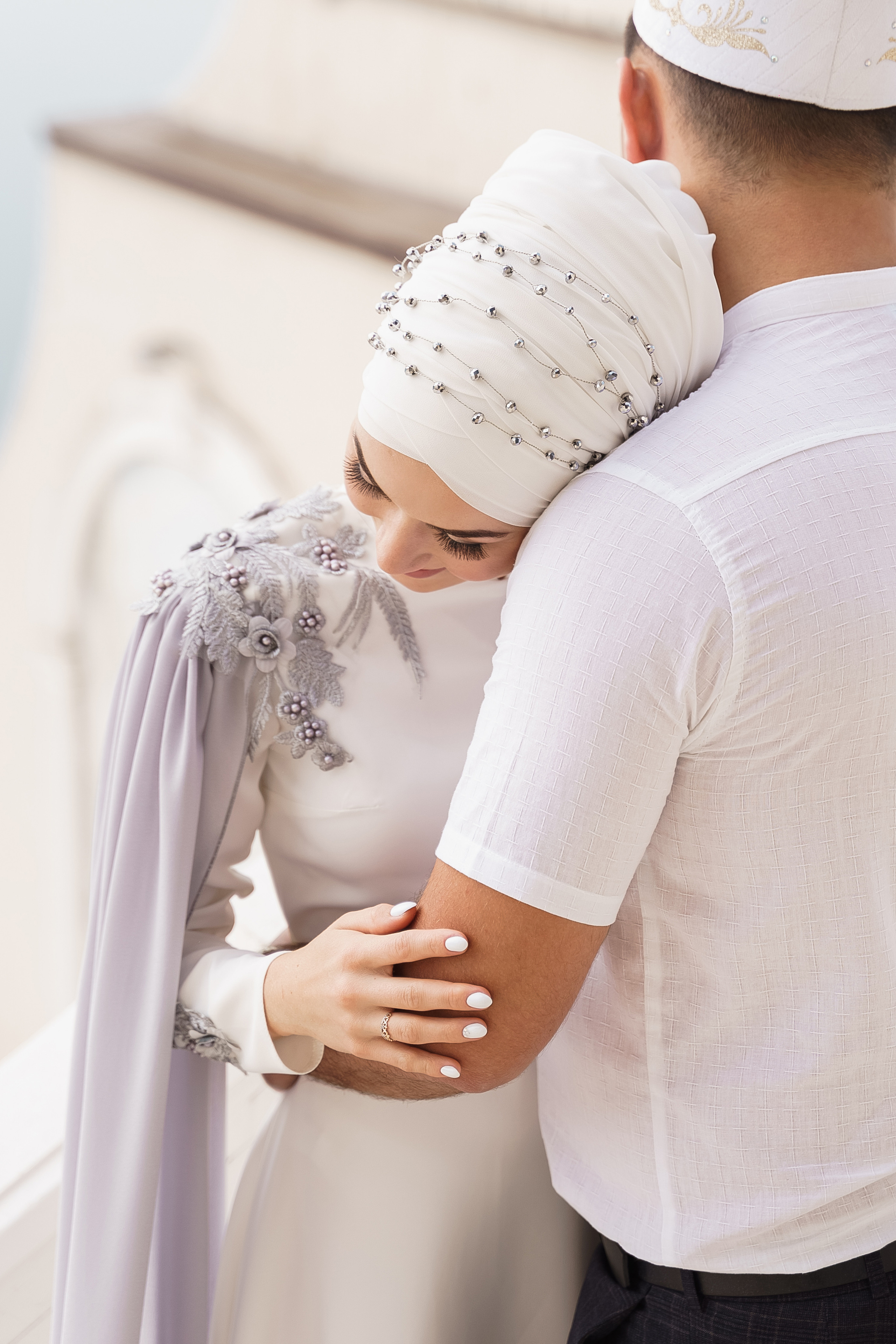 Венер и Линара, Соборная мечеть им. Хусаин-Бека. Свадебный семейный фотограф Ксения Божко Уфа Раевка никах в Нарыстау