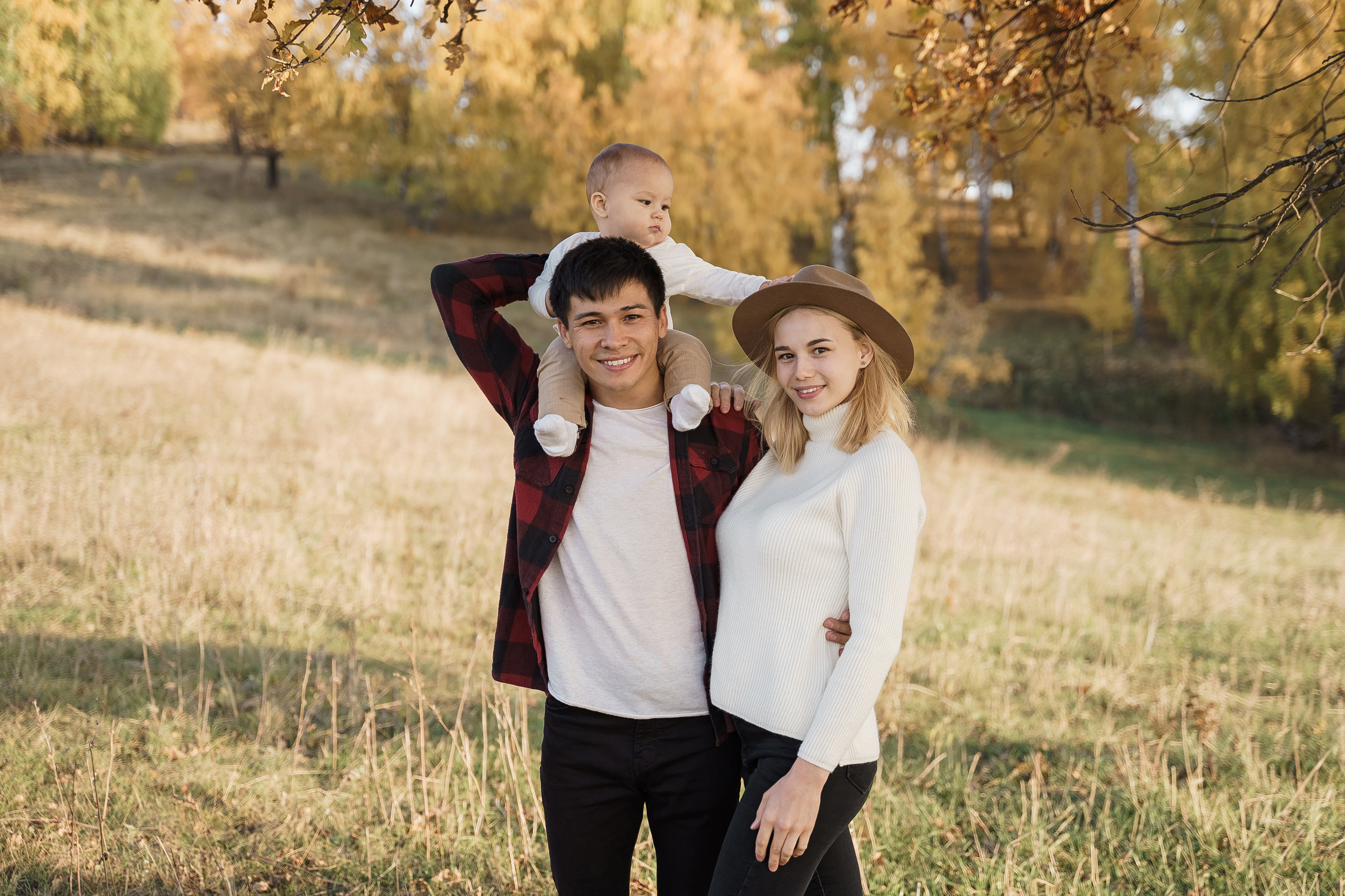 Настя, Данил и Денислам. Свадебный семейный фотограф Ксения Божко Уфа Раевка никах в Нарыстау