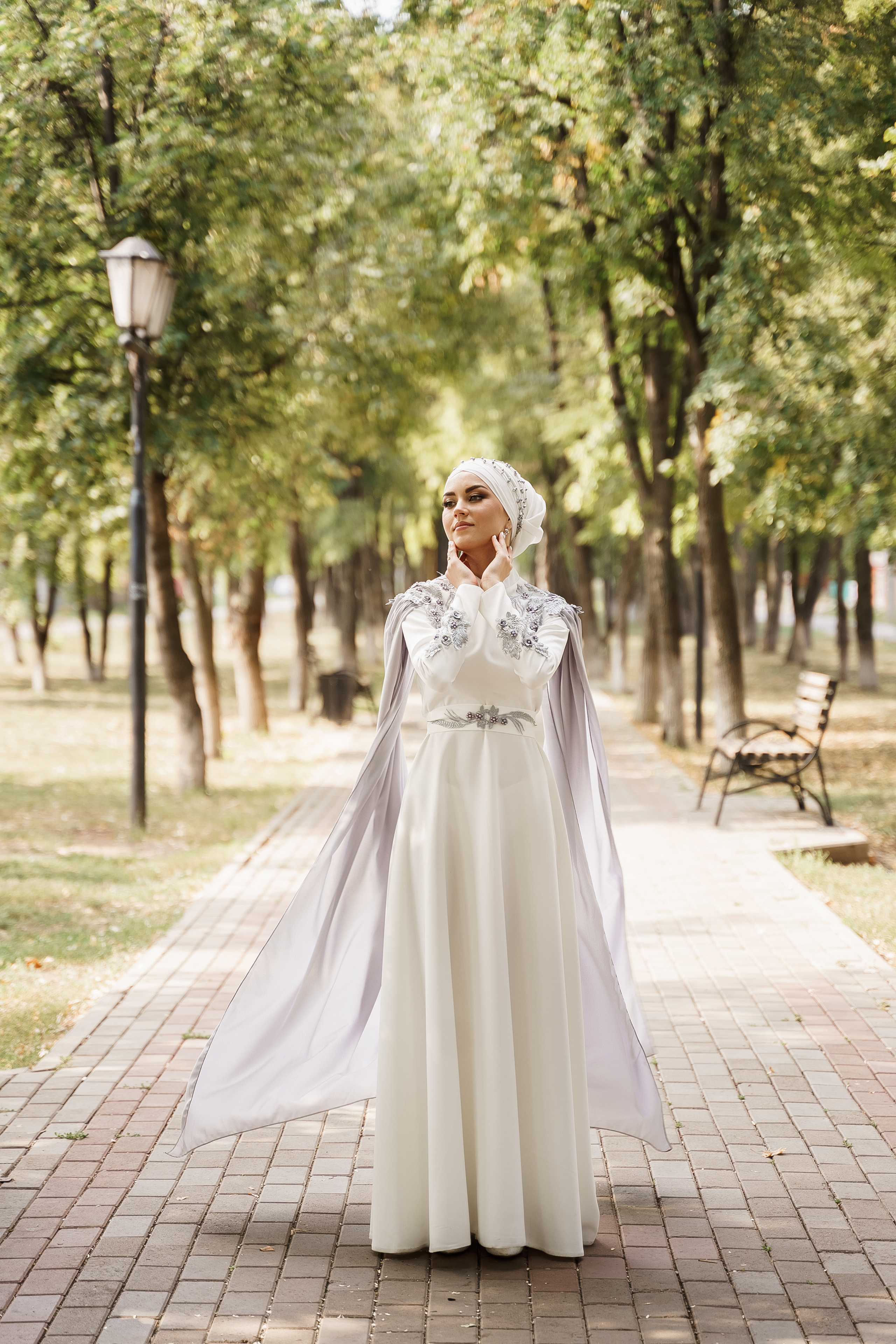 Венер и Линара, Соборная мечеть им. Хусаин-Бека. Свадебный семейный фотограф Ксения Божко Уфа Раевка никах в Нарыстау