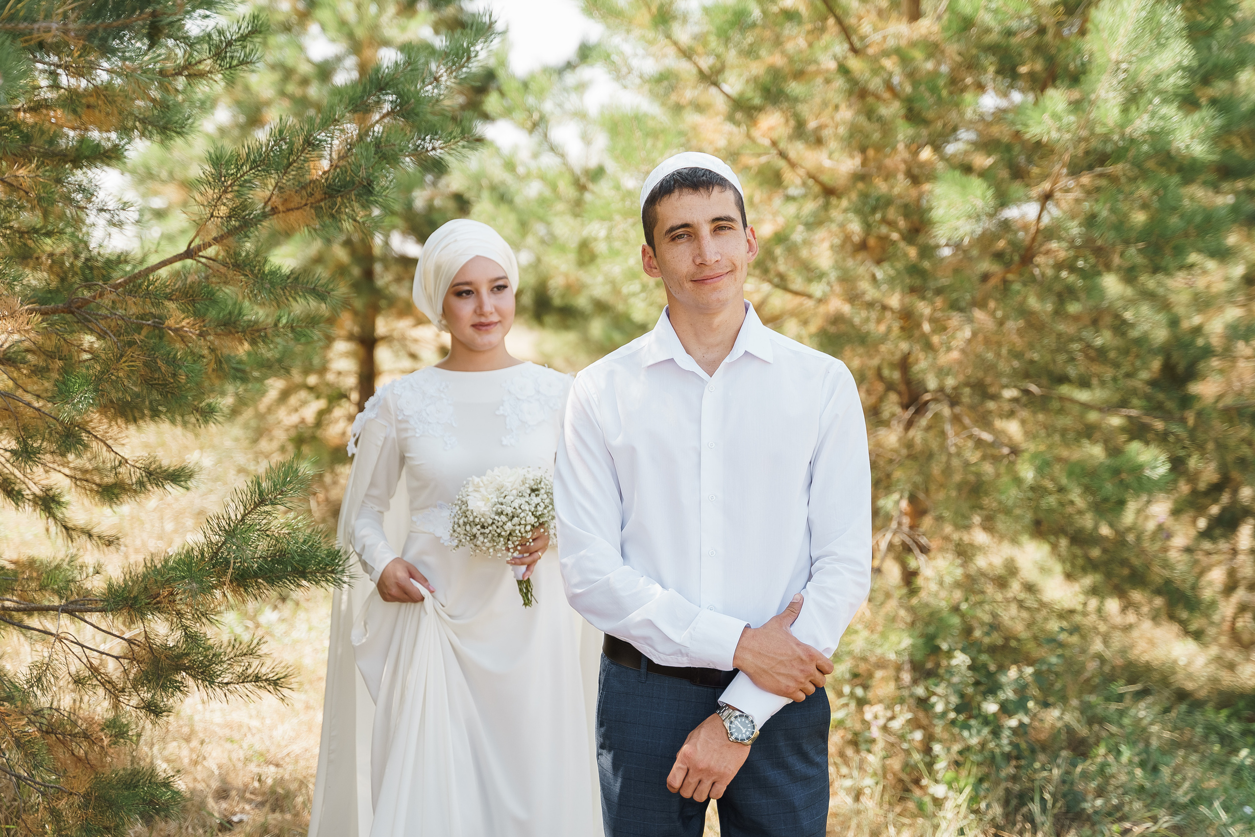 Денис и Розалина в Нарыстау. Свадебный семейный фотограф Ксения Божко Уфа Раевка никах в Нарыстау