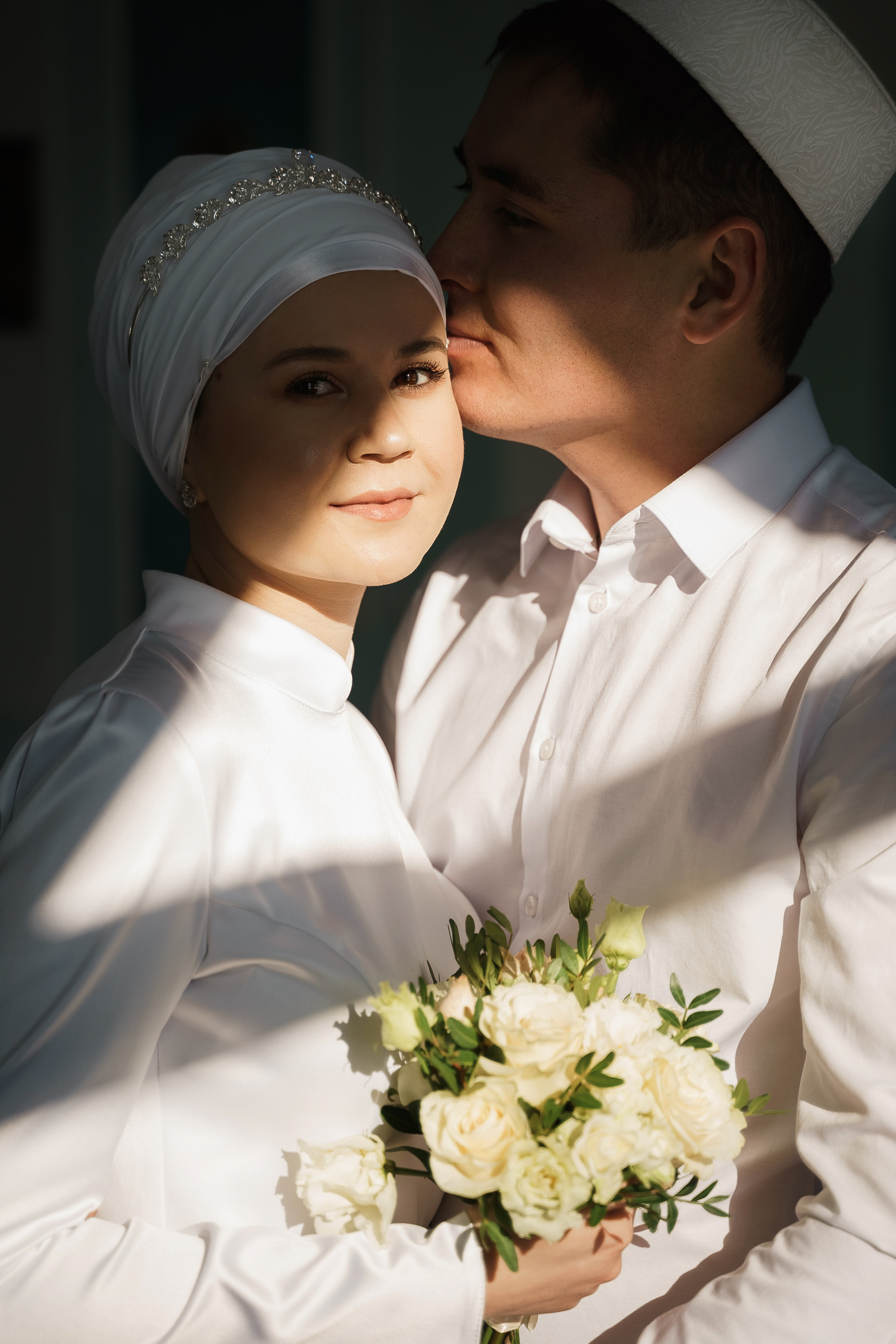 Алмаз и Юлия, Раевская мечеть. Свадебный семейный фотограф Ксения Божко Уфа Раевка никах в Нарыстау