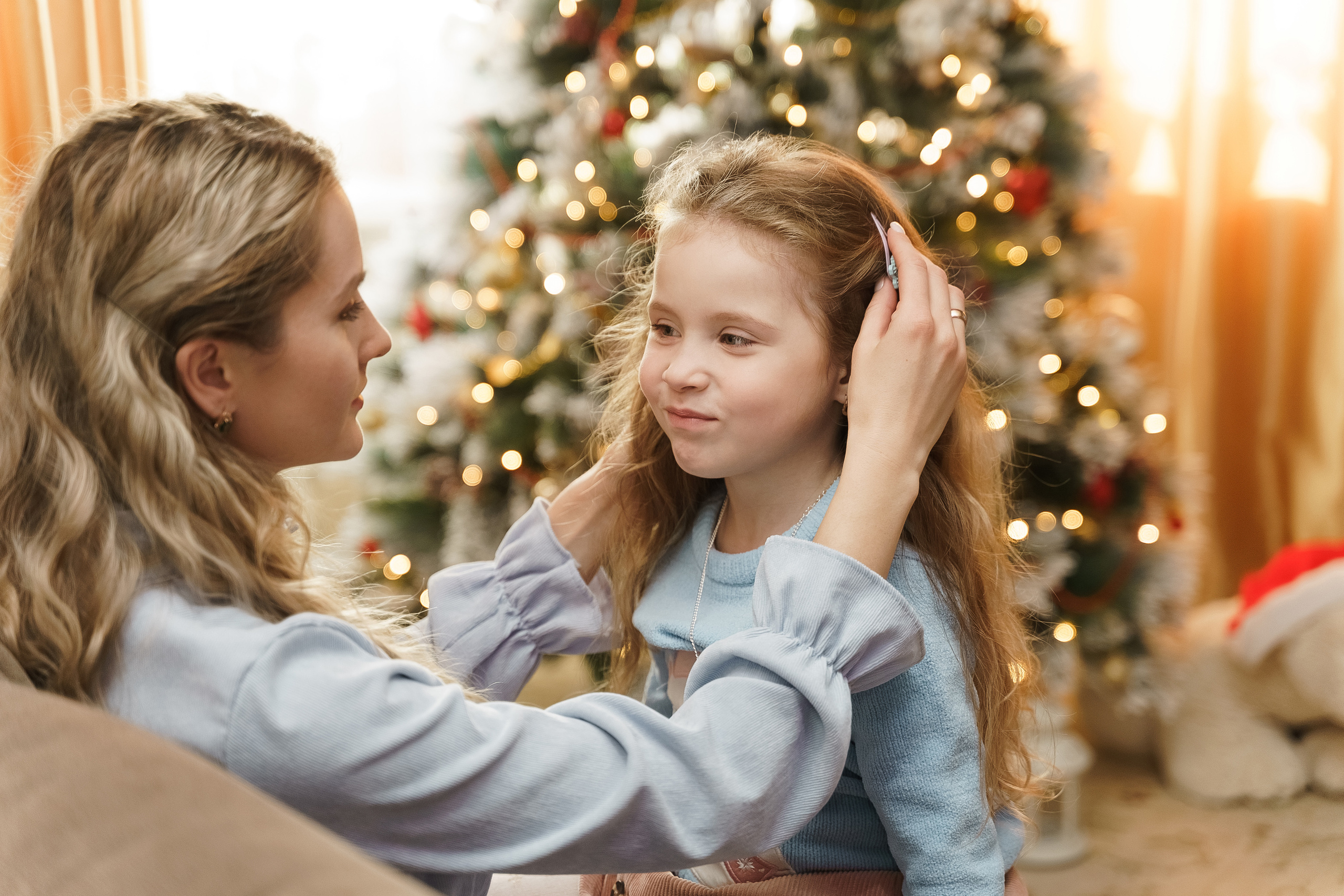 Алина, Алик и Малика — Новый год дома. Свадебный семейный фотограф Ксения Божко Уфа Раевка никах в Нарыстау