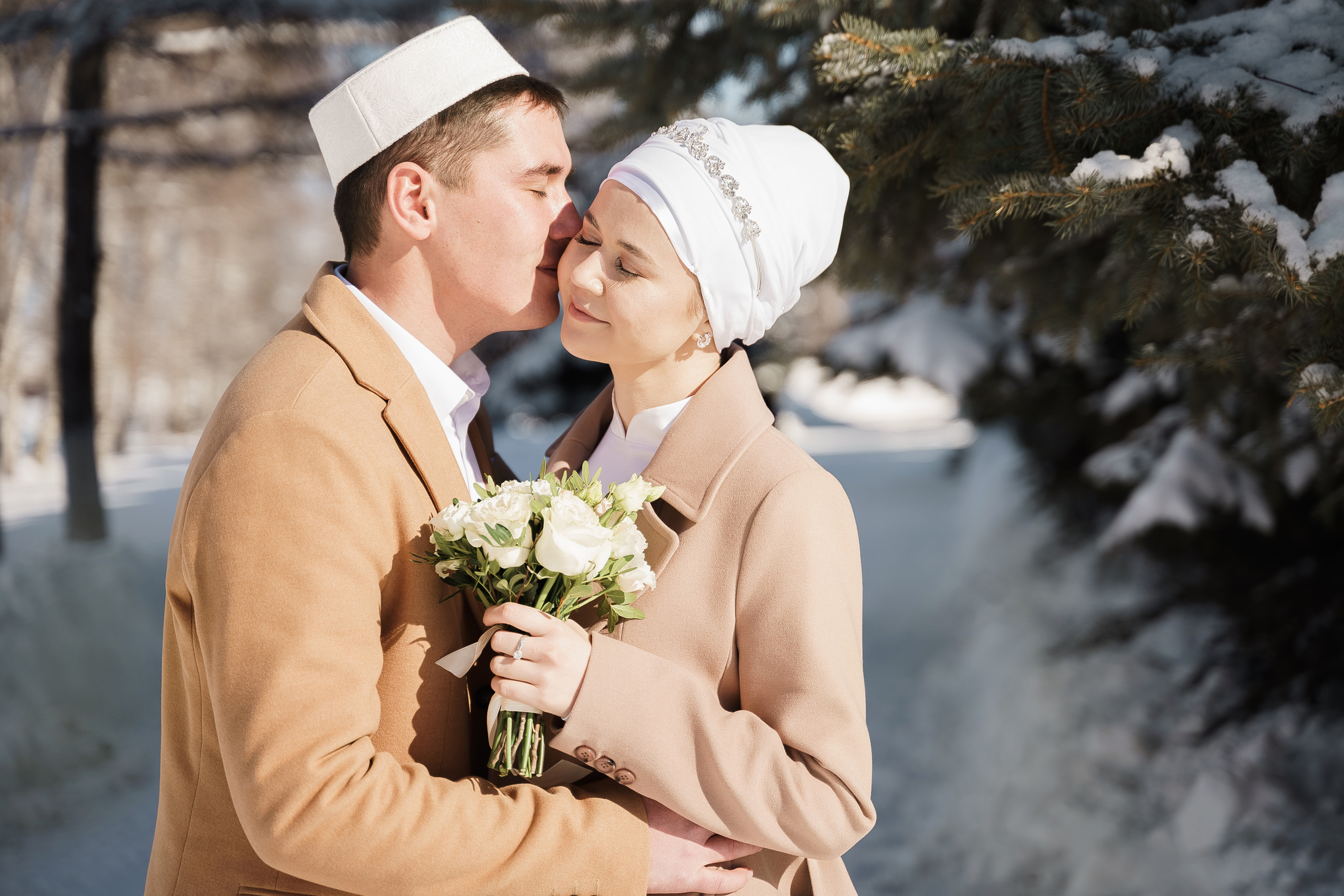 Алмаз и Юлия, Раевская мечеть. Свадебный семейный фотограф Ксения Божко Уфа Раевка никах в Нарыстау