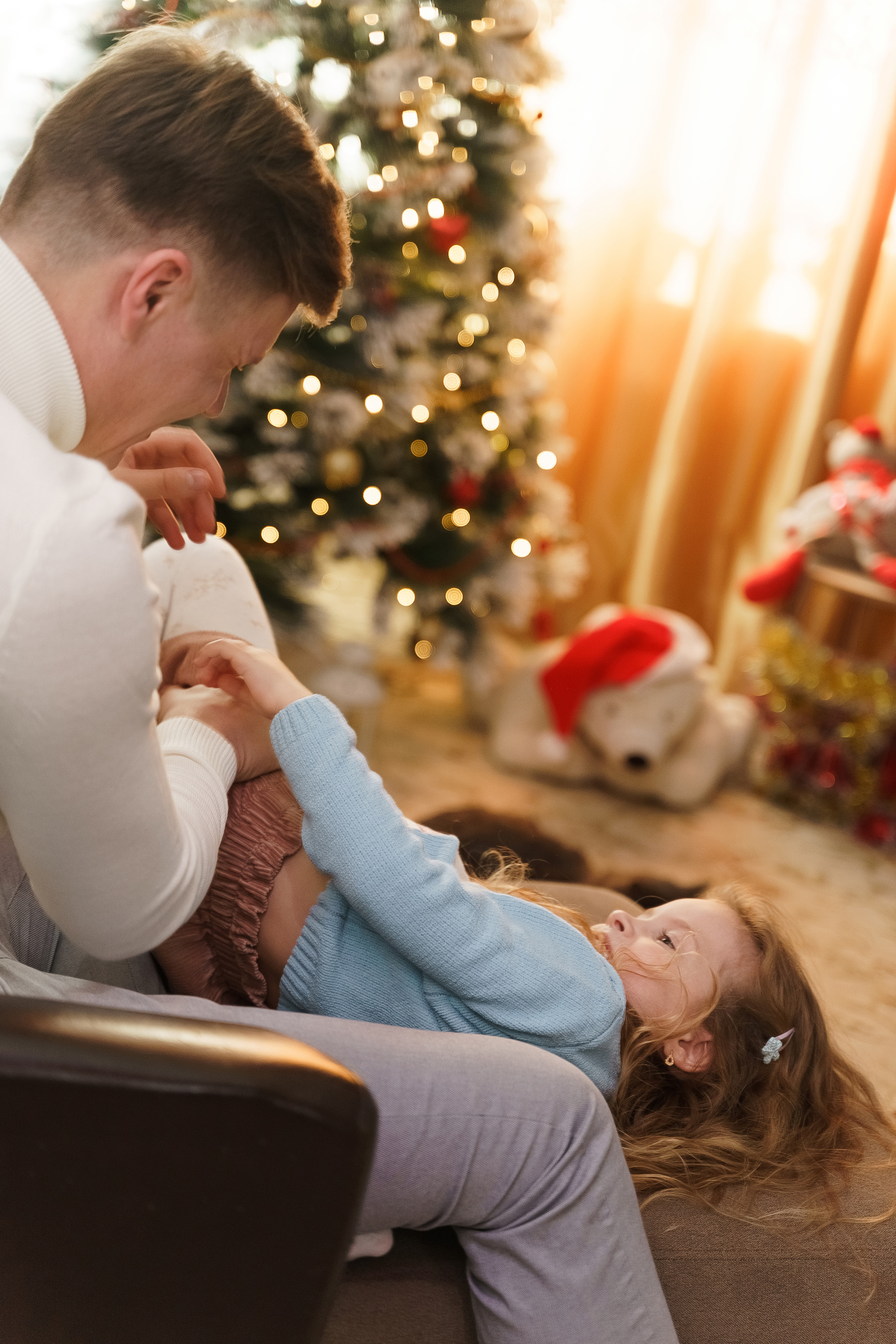 Алина, Алик и Малика — Новый год дома. Свадебный семейный фотограф Ксения Божко Уфа Раевка никах в Нарыстау