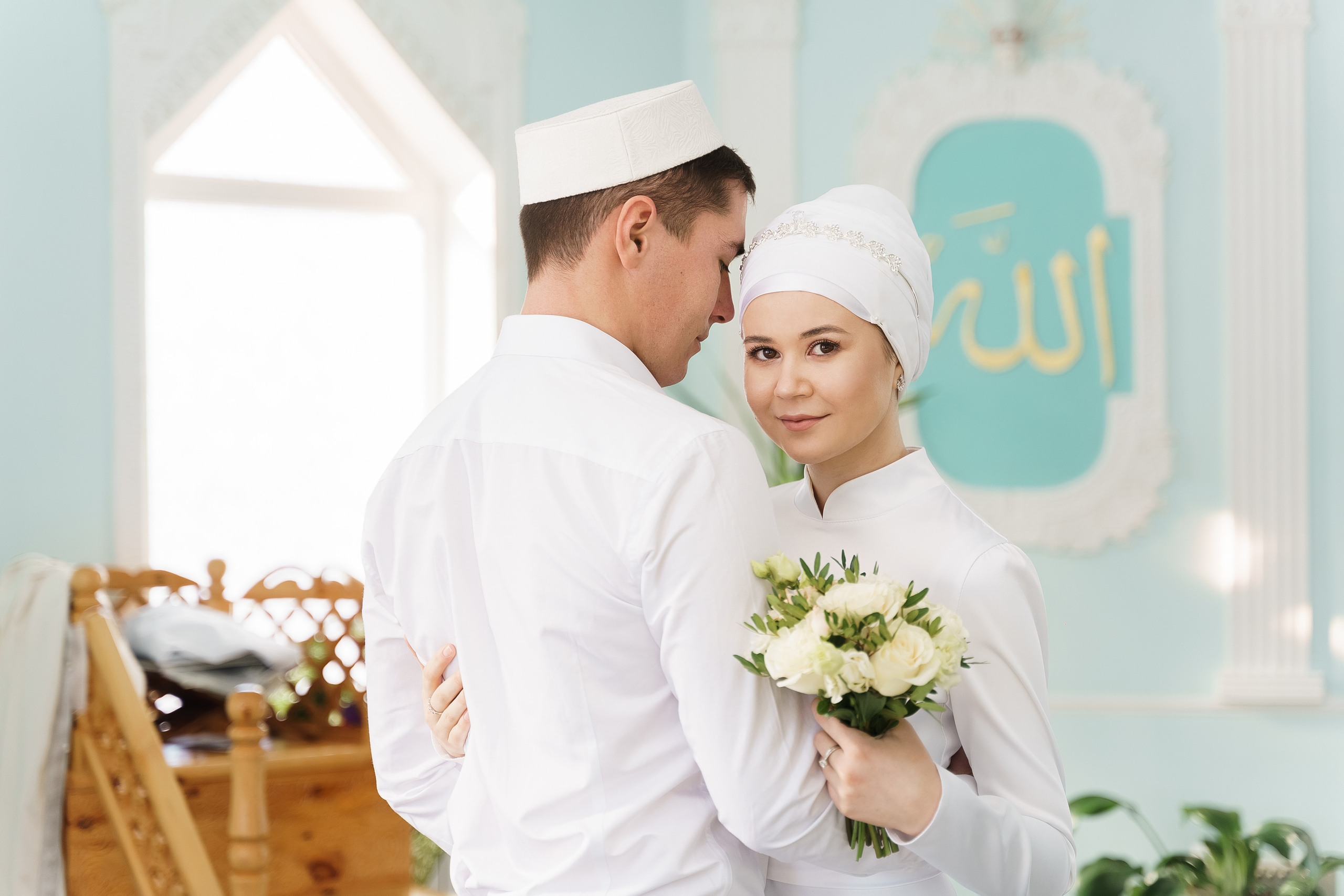 Алмаз и Юлия, Раевская мечеть. Свадебный семейный фотограф Ксения Божко Уфа Раевка никах в Нарыстау