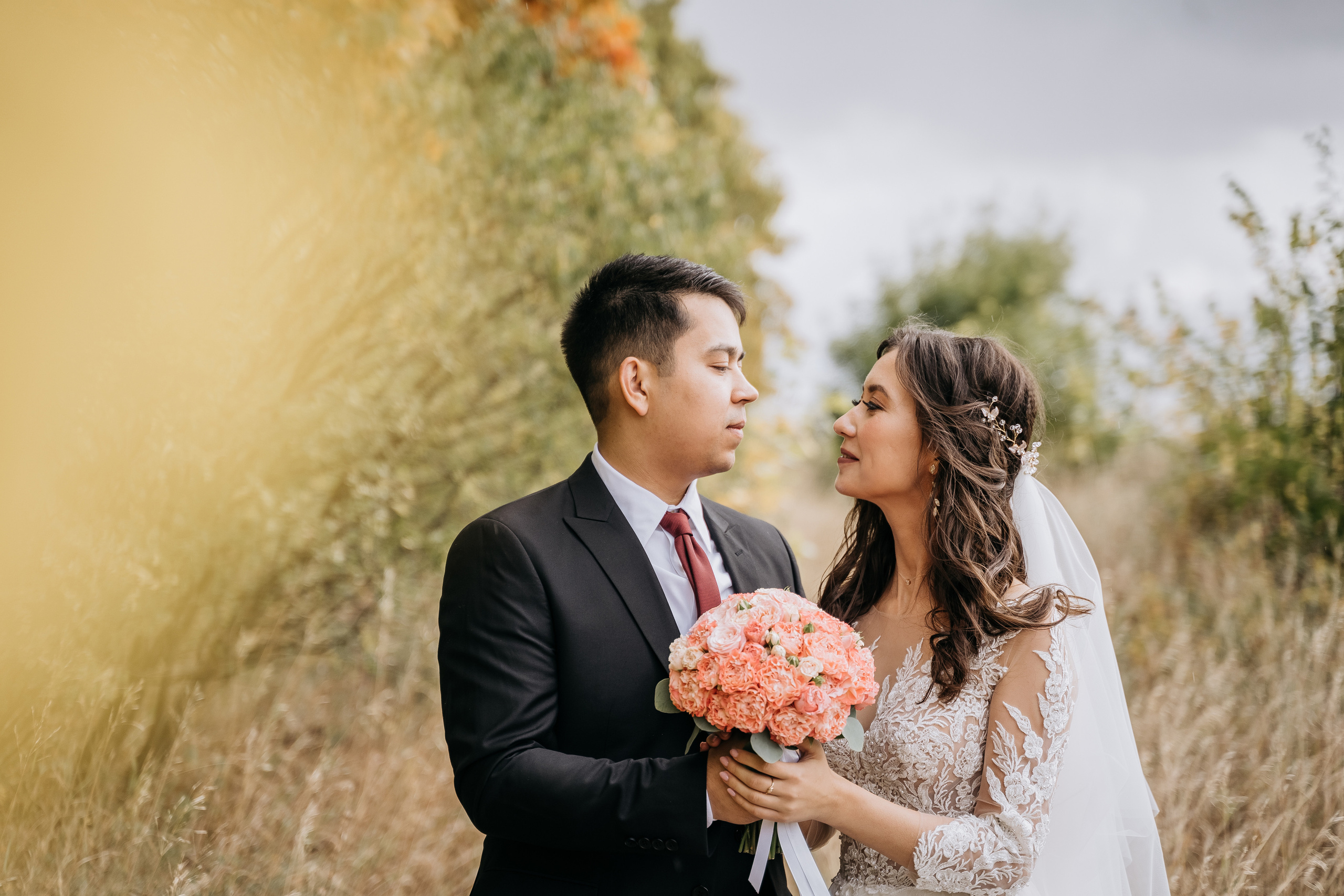 Азат и Фидалия. Свадебный семейный фотограф Ксения Божко Уфа Раевка никах в Нарыстау