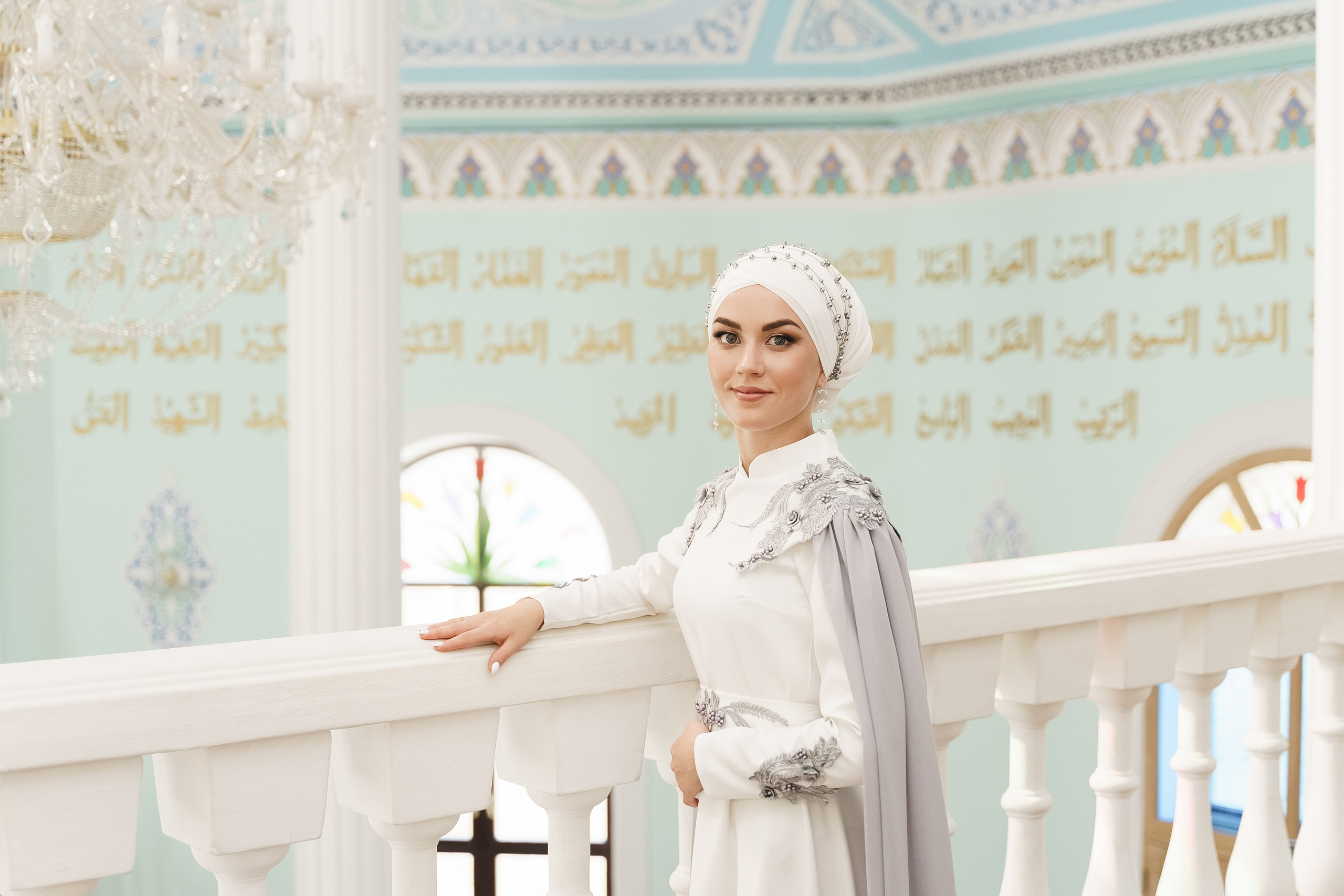 Венер и Линара, Соборная мечеть им. Хусаин-Бека. Свадебный семейный фотограф Ксения Божко Уфа Раевка никах в Нарыстау