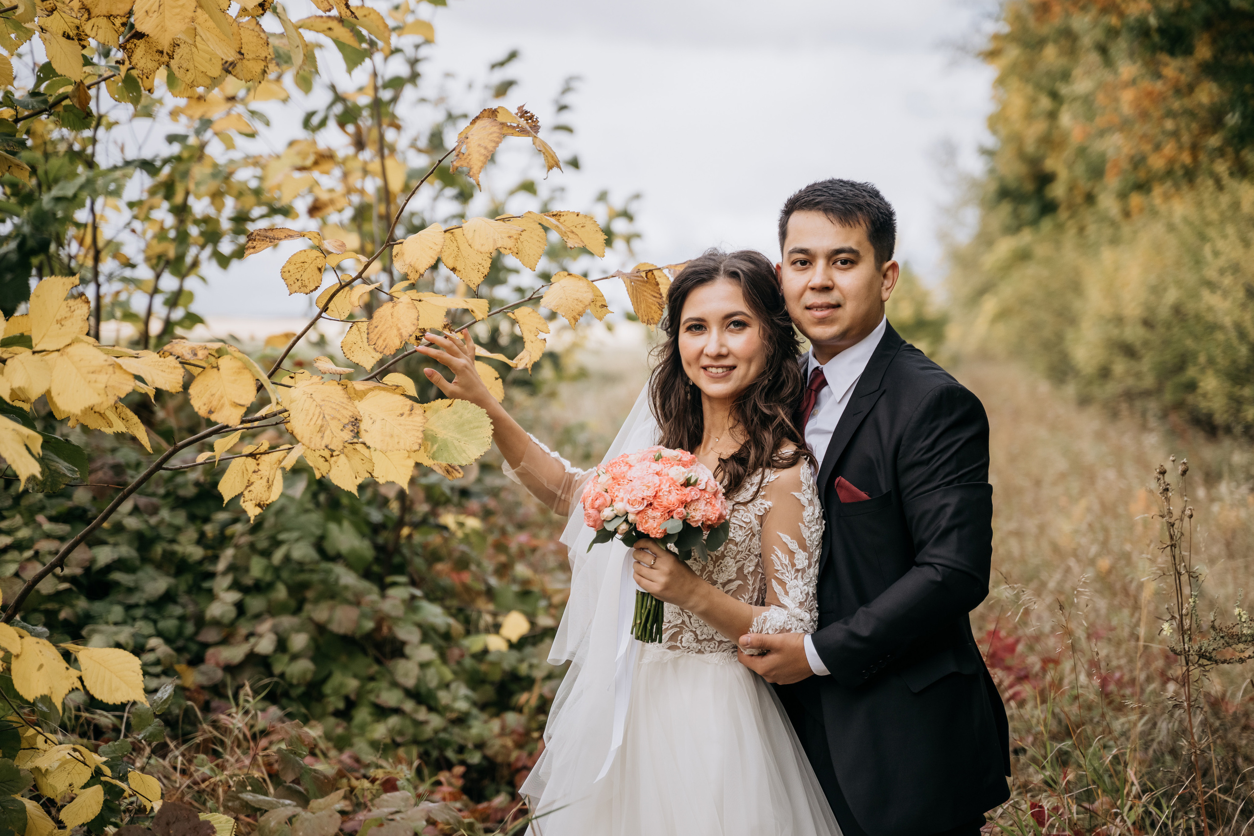 Азат и Фидалия. Свадебный семейный фотограф Ксения Божко Уфа Раевка никах в Нарыстау