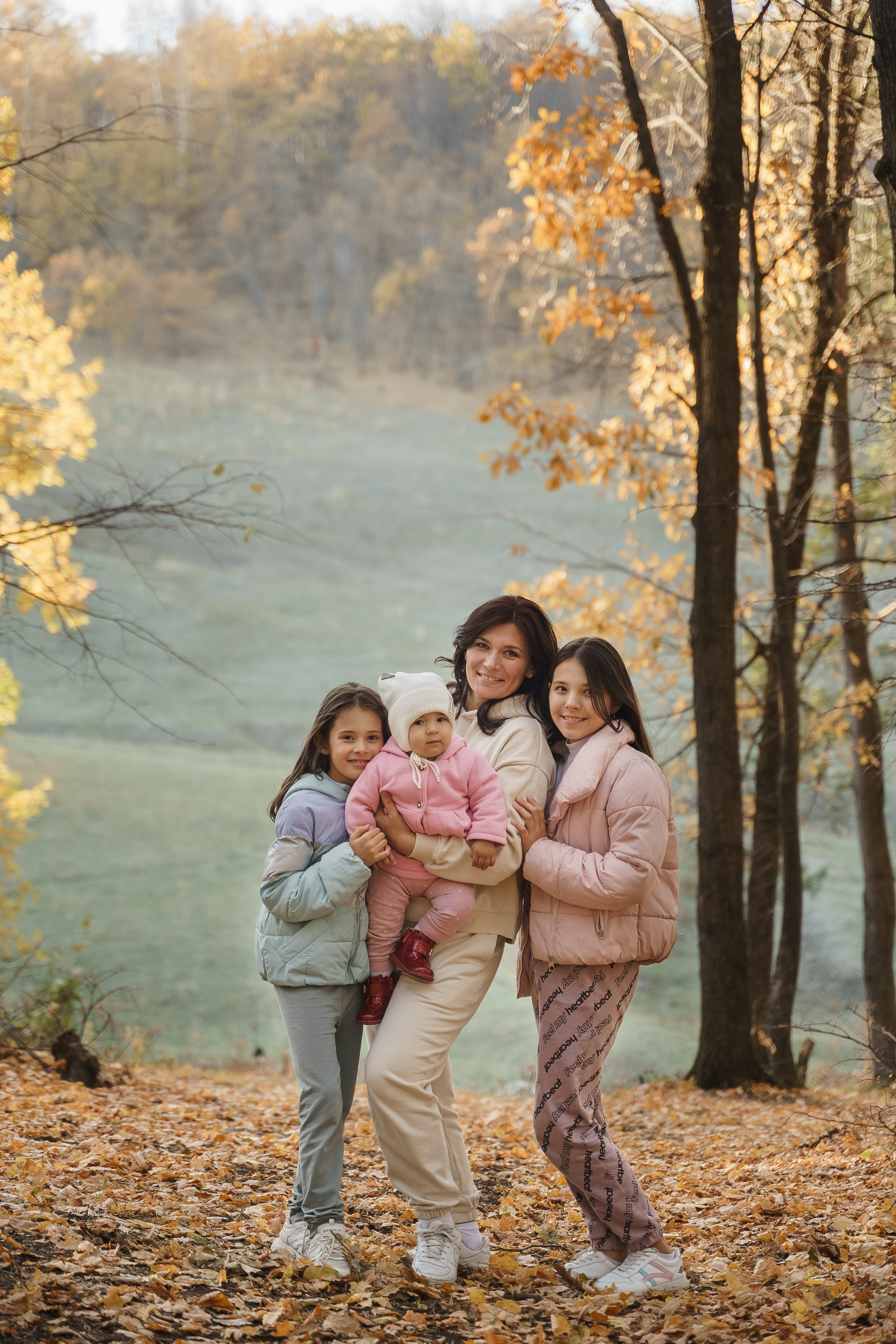 Лилия с дочками. Свадебный семейный фотограф Ксения Божко Уфа Раевка никах в Нарыстау