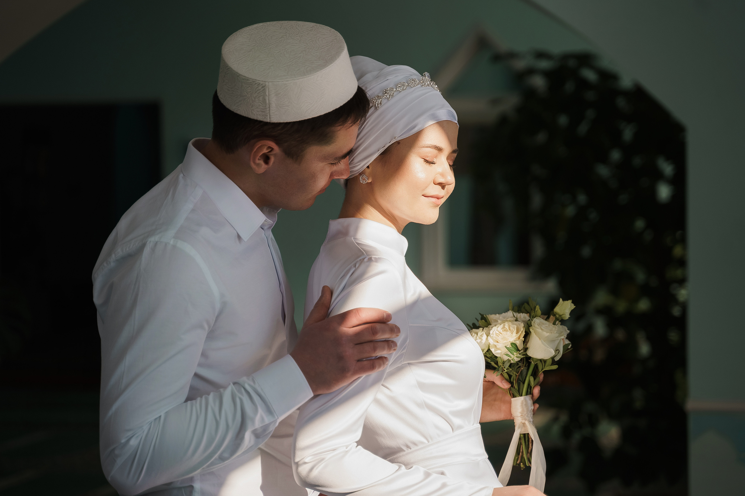 Алмаз и Юлия, Раевская мечеть. Свадебный семейный фотограф Ксения Божко Уфа Раевка никах в Нарыстау