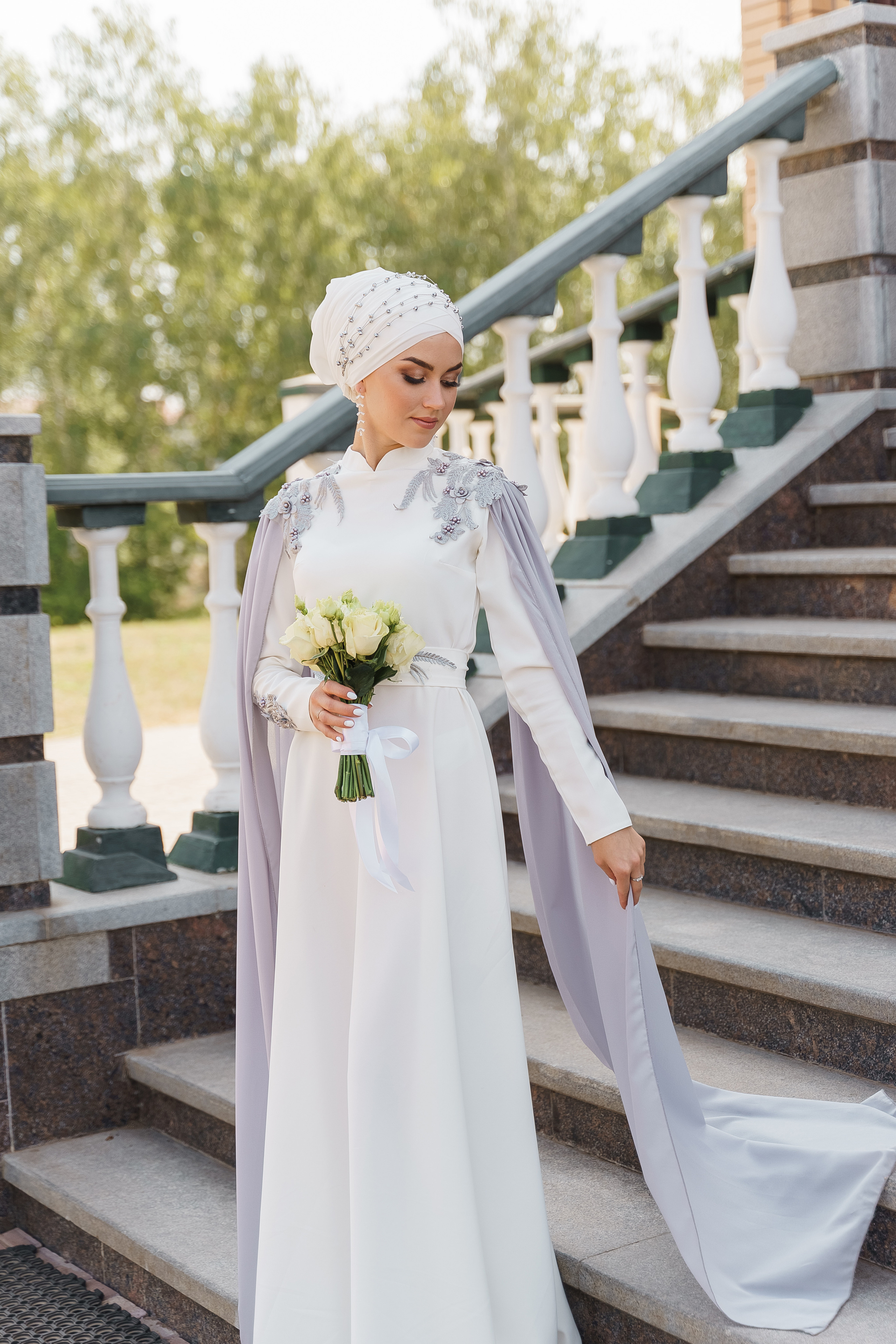 Венер и Линара, Соборная мечеть им. Хусаин-Бека. Свадебный семейный фотограф Ксения Божко Уфа Раевка никах в Нарыстау