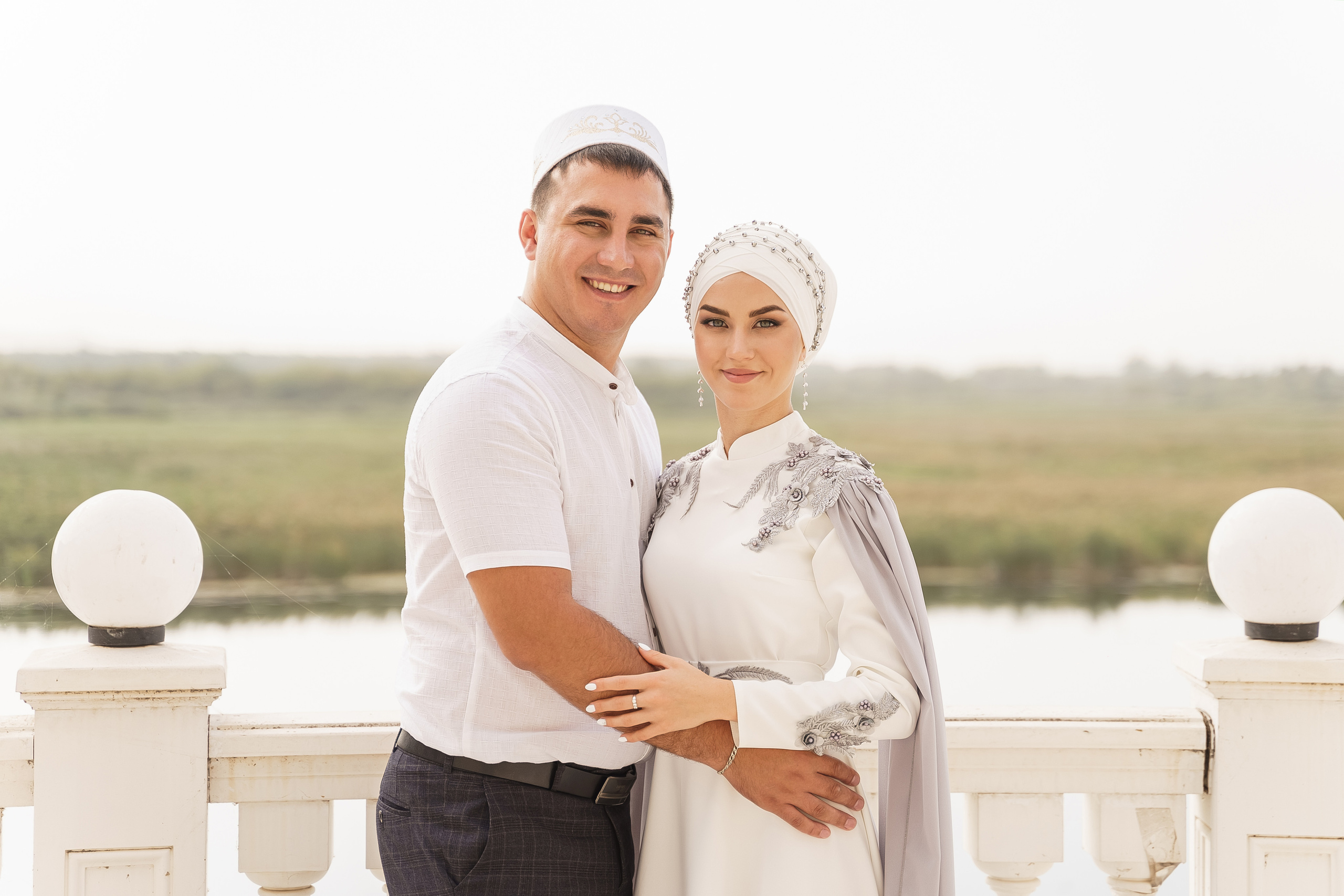 Венер и Линара, Соборная мечеть им. Хусаин-Бека. Свадебный семейный фотограф Ксения Божко Уфа Раевка никах в Нарыстау