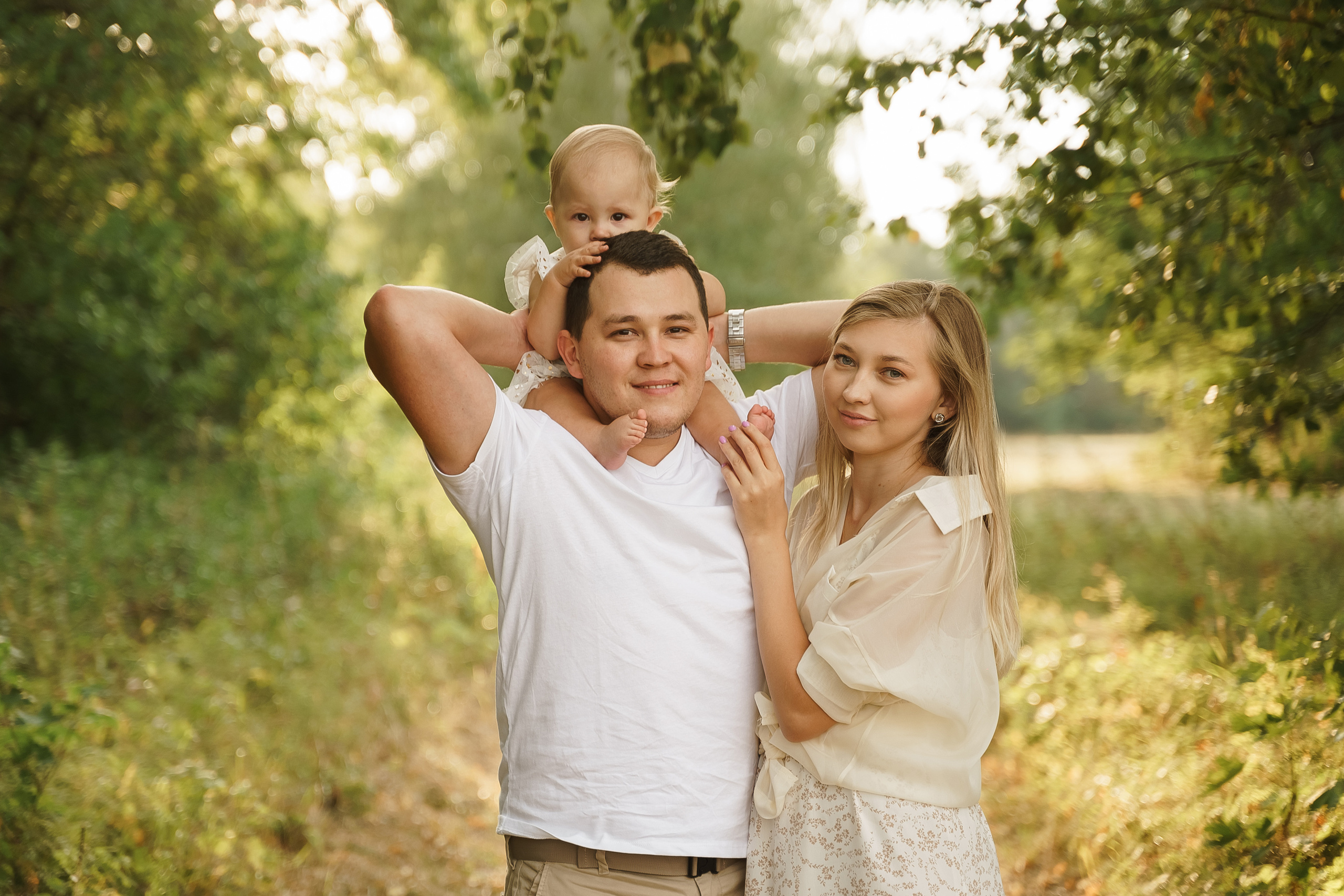 Алина, Динар и Амелька. Свадебный семейный фотограф Ксения Божко Уфа Раевка никах в Нарыстау