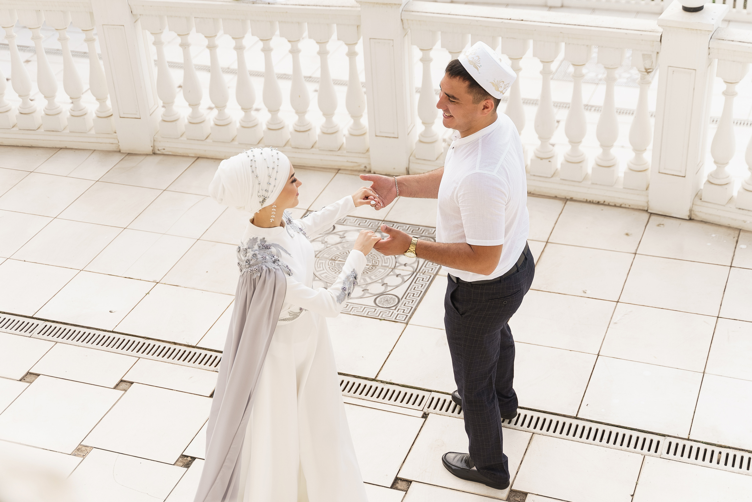 Венер и Линара, Соборная мечеть им. Хусаин-Бека. Свадебный семейный фотограф Ксения Божко Уфа Раевка никах в Нарыстау