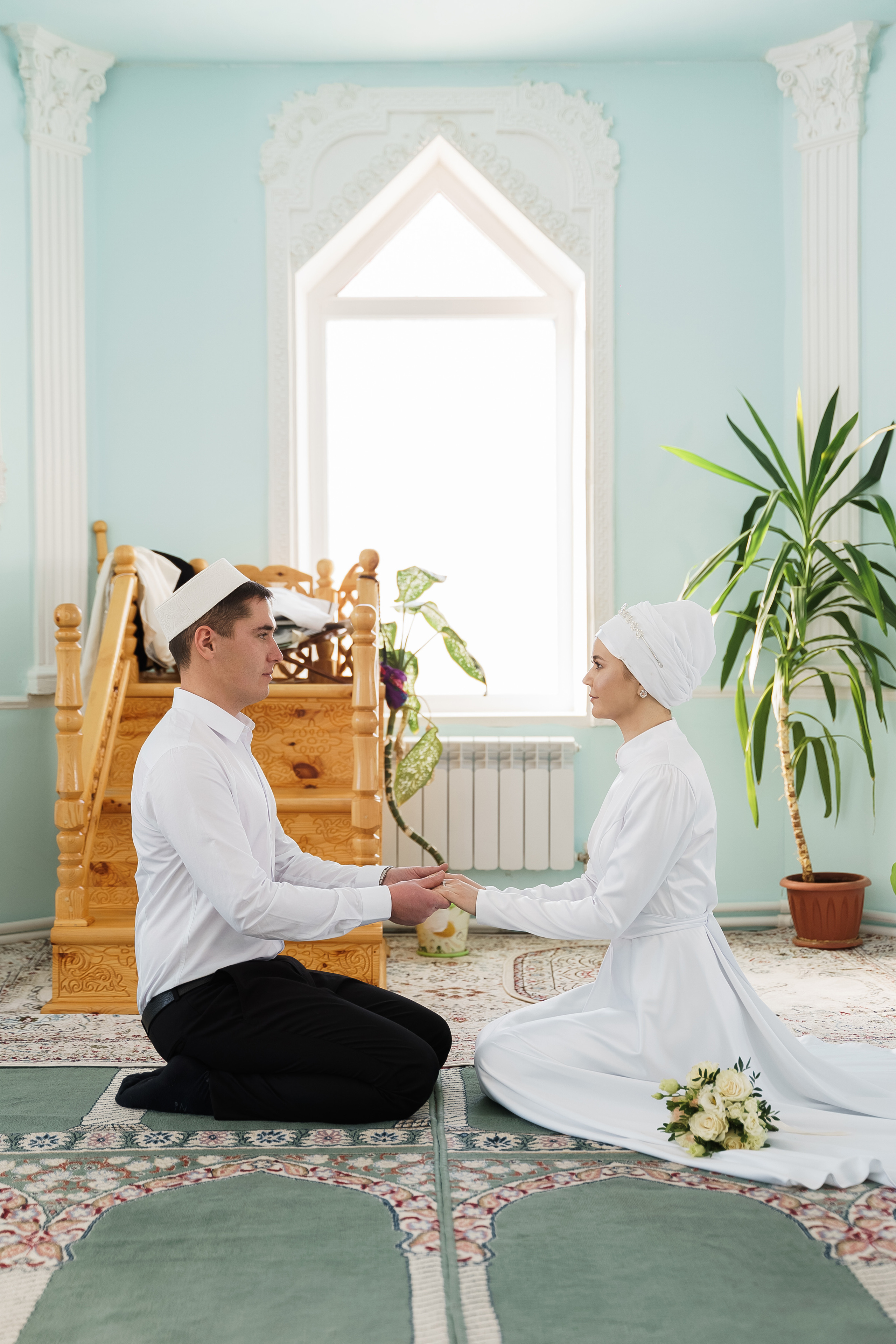 Алмаз и Юлия, Раевская мечеть. Свадебный семейный фотограф Ксения Божко Уфа Раевка никах в Нарыстау